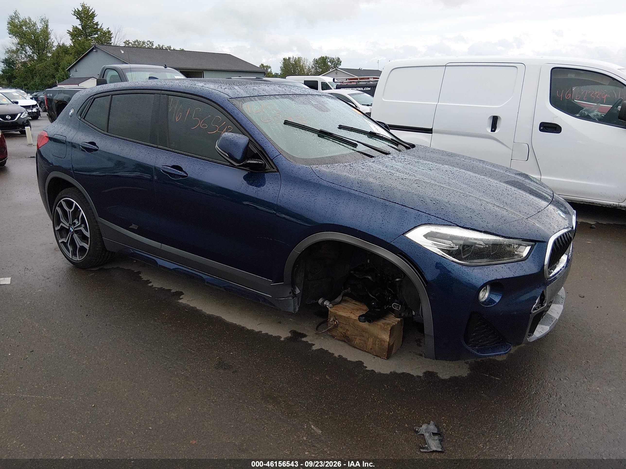 2020 BMW X2 VIN WBXYJ1C07L5R32465 — IAAI salvage auction photo