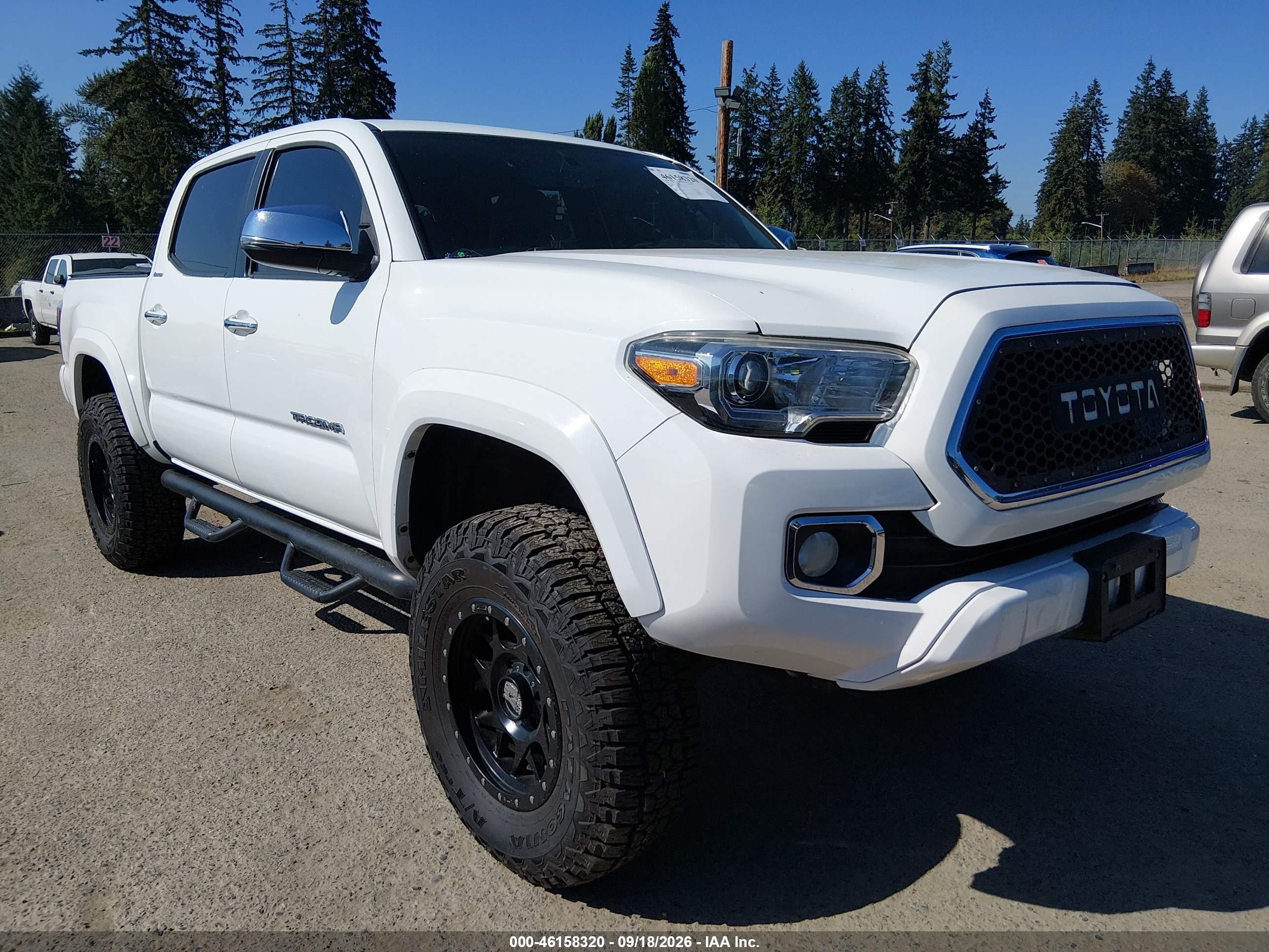 2017 Toyota Tacoma VIN 3TMGZ5AN6HM079355 — IAAI salvage auction photo