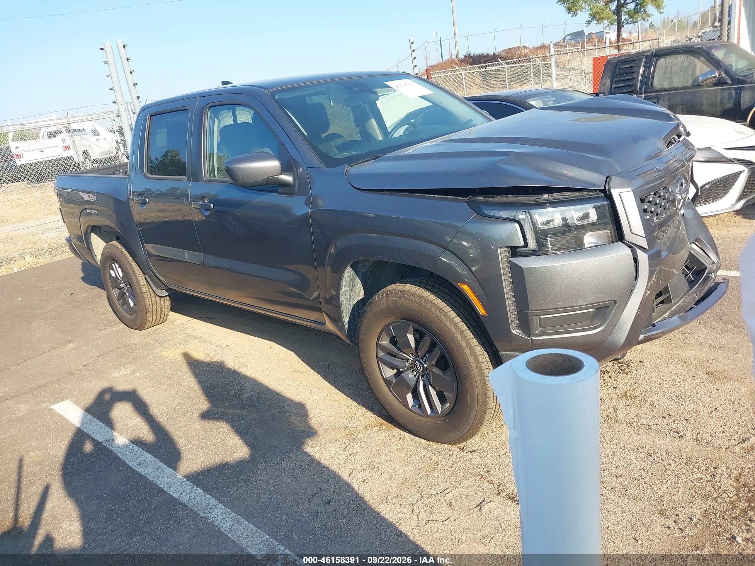 2026 Nissan Frontier VIN 1N6ED1EK3TN643425 — IAAI salvage auction photo