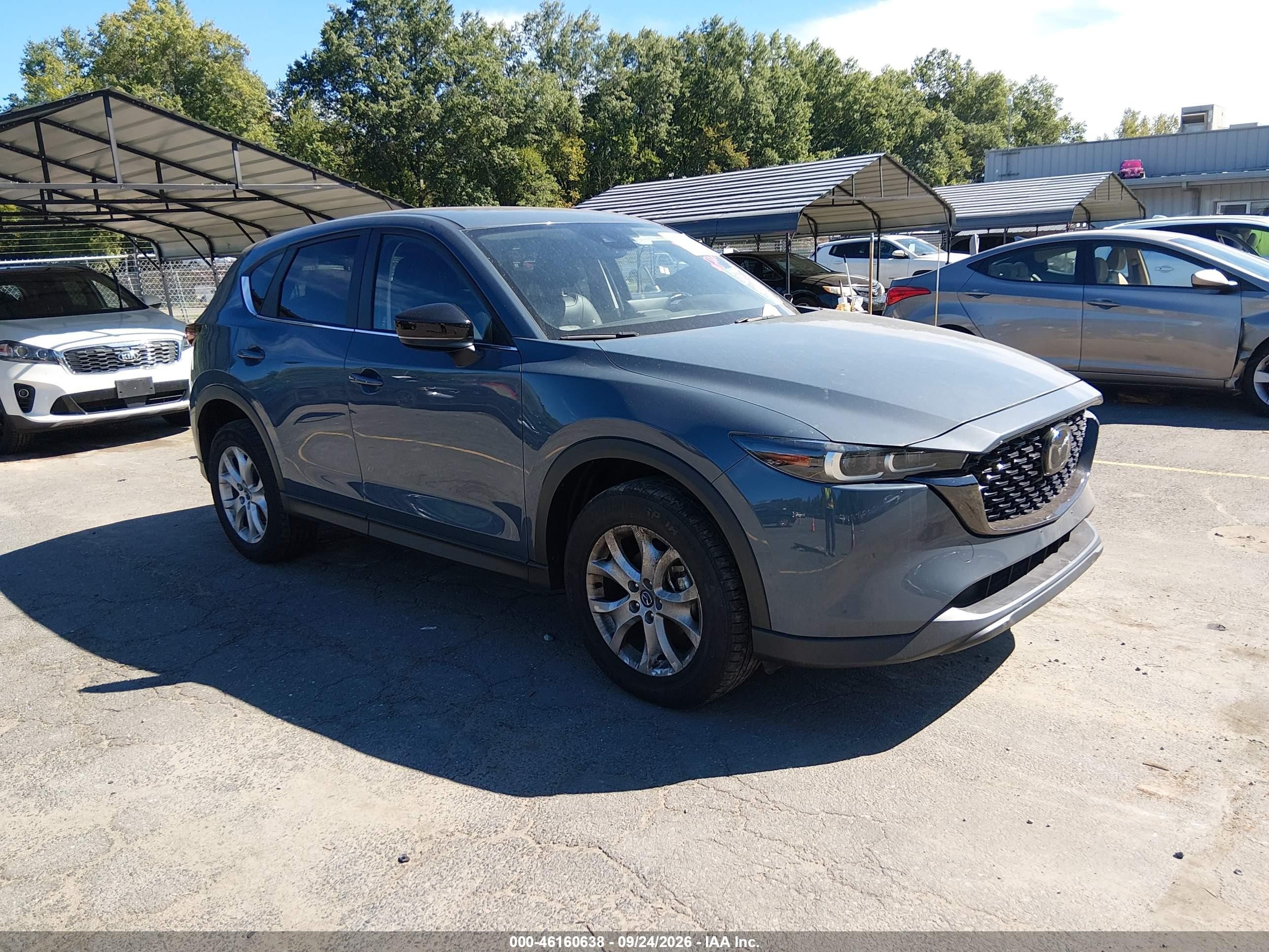 2024 Mazda Cx-5 VIN JM3KFBCL8R0504941 IAAI salvage auction — Theft, Salvage (Connecticut), sold $12,900 on 2026-10-05 (photo 1)