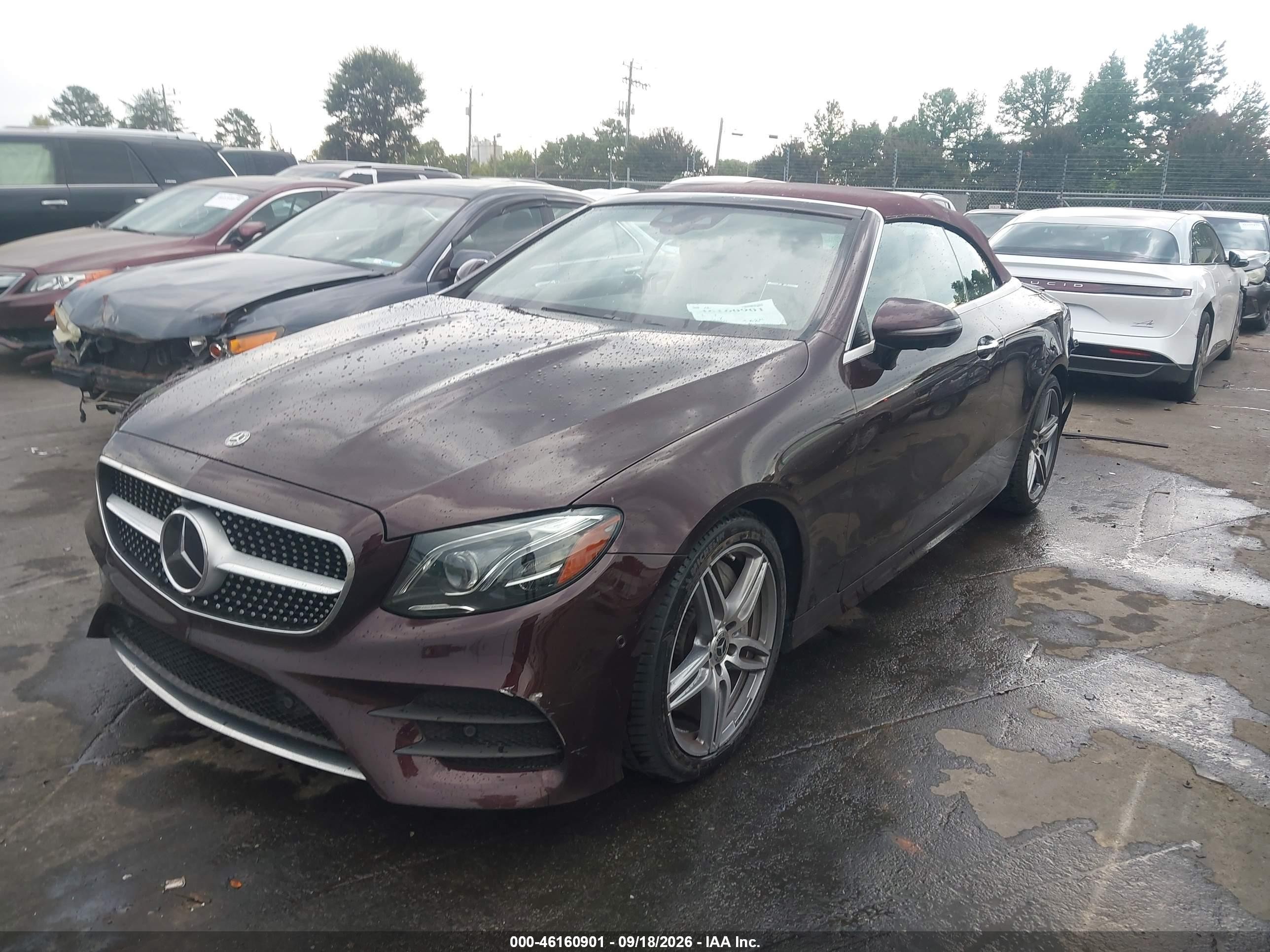2019 Mercedes-benz E-klasse VIN WDD1K6HB8KF100828 IAAI salvage auction — Rear End, Rebuildable (Florida), sold $17,300 on 2026-10-05 (photo 2)