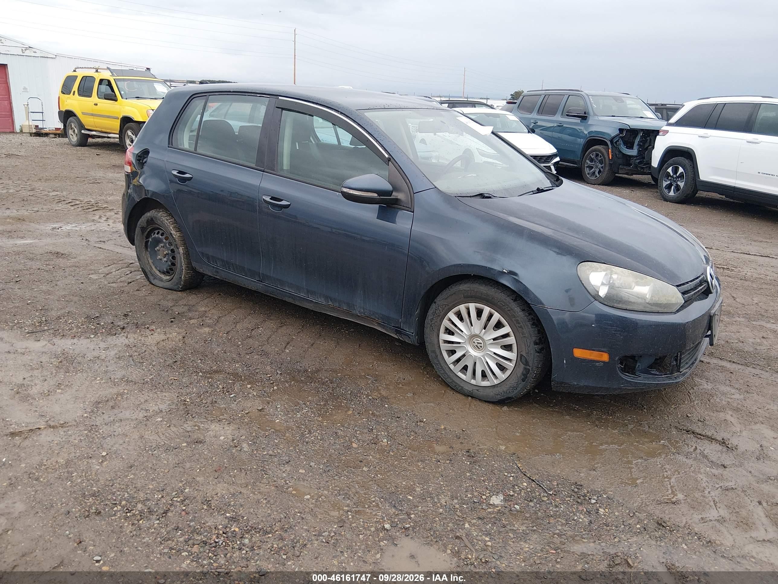 2013 Volkswagen Golf VIN WVWDB7AJXDW084245 IAAI salvage auction — Normal Wear, Clear (Colorado), sold $550 on 2026-10-08 (photo 1)