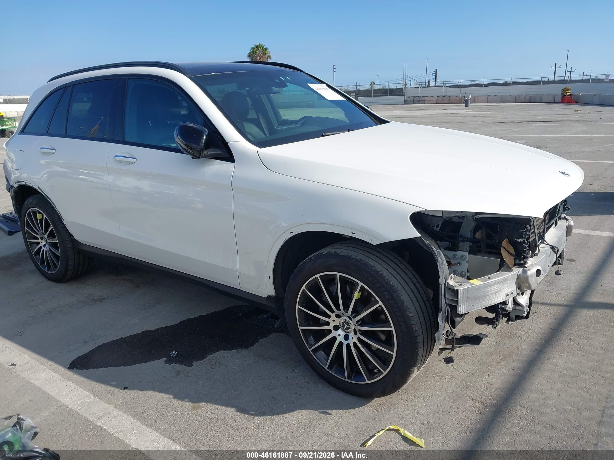 2021 Mercedes-Benz GLC-Class VIN W1N0G8DB7MF993885 — IAAI salvage auction photo
