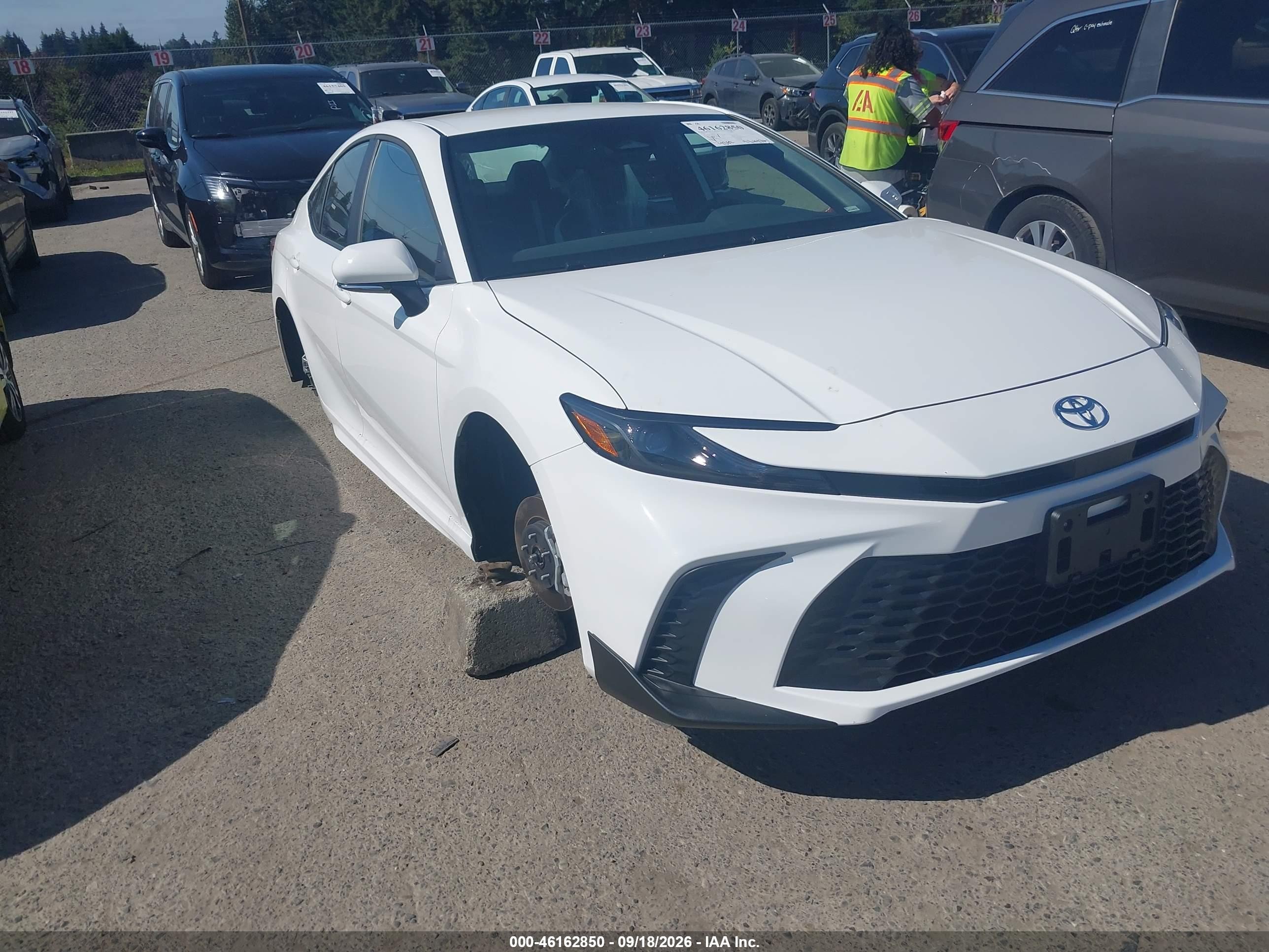 2026 Toyota Camry VIN 4T1DAACK3TU757002 — IAAI salvage auction photo