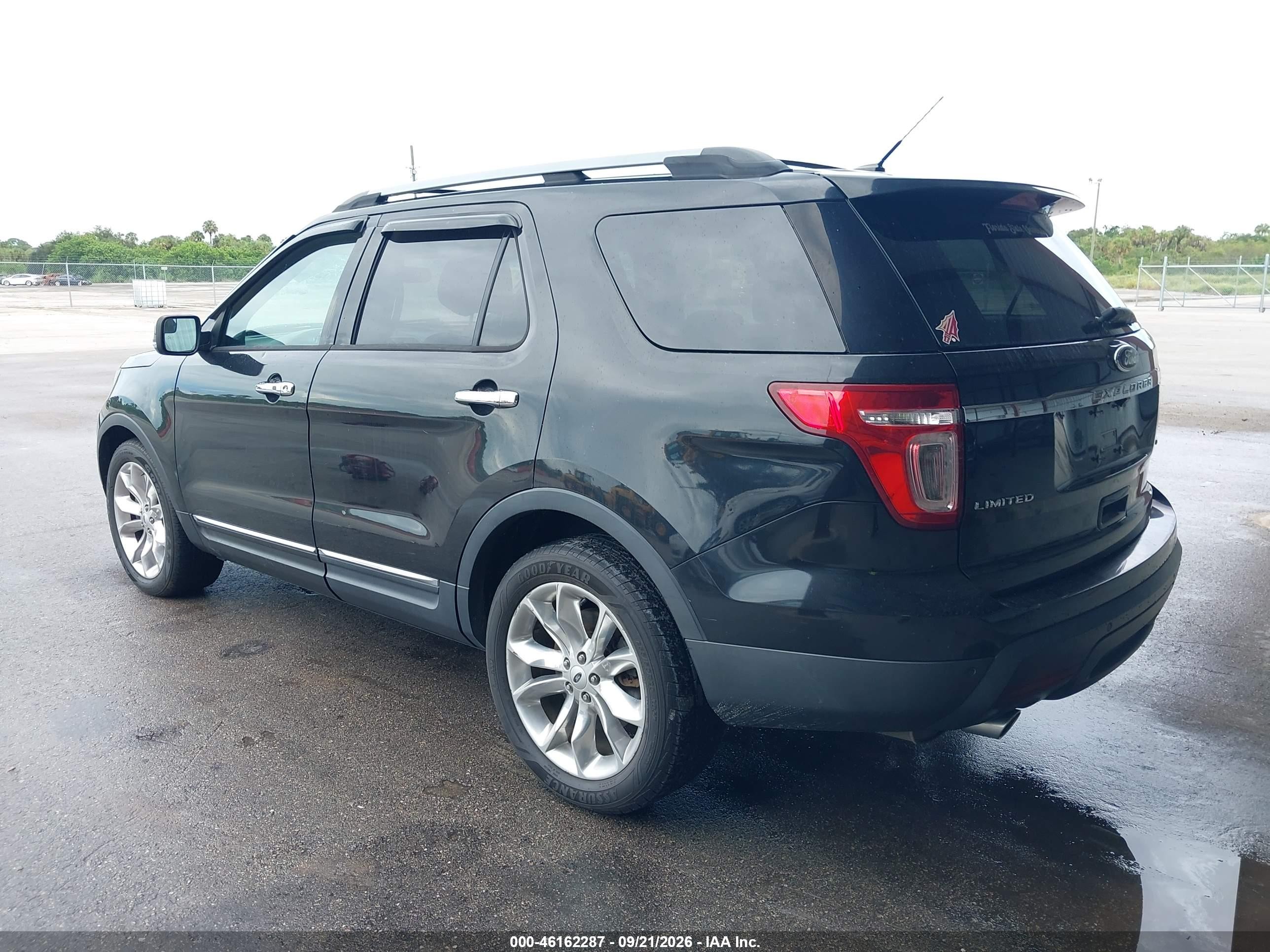 2015 Ford Explorer VIN 1FM5K7F80FGB22438 IAAI salvage auction — Unknown, Clear (Florida), sold $1,100 on 2026-09-24 (photo 3)