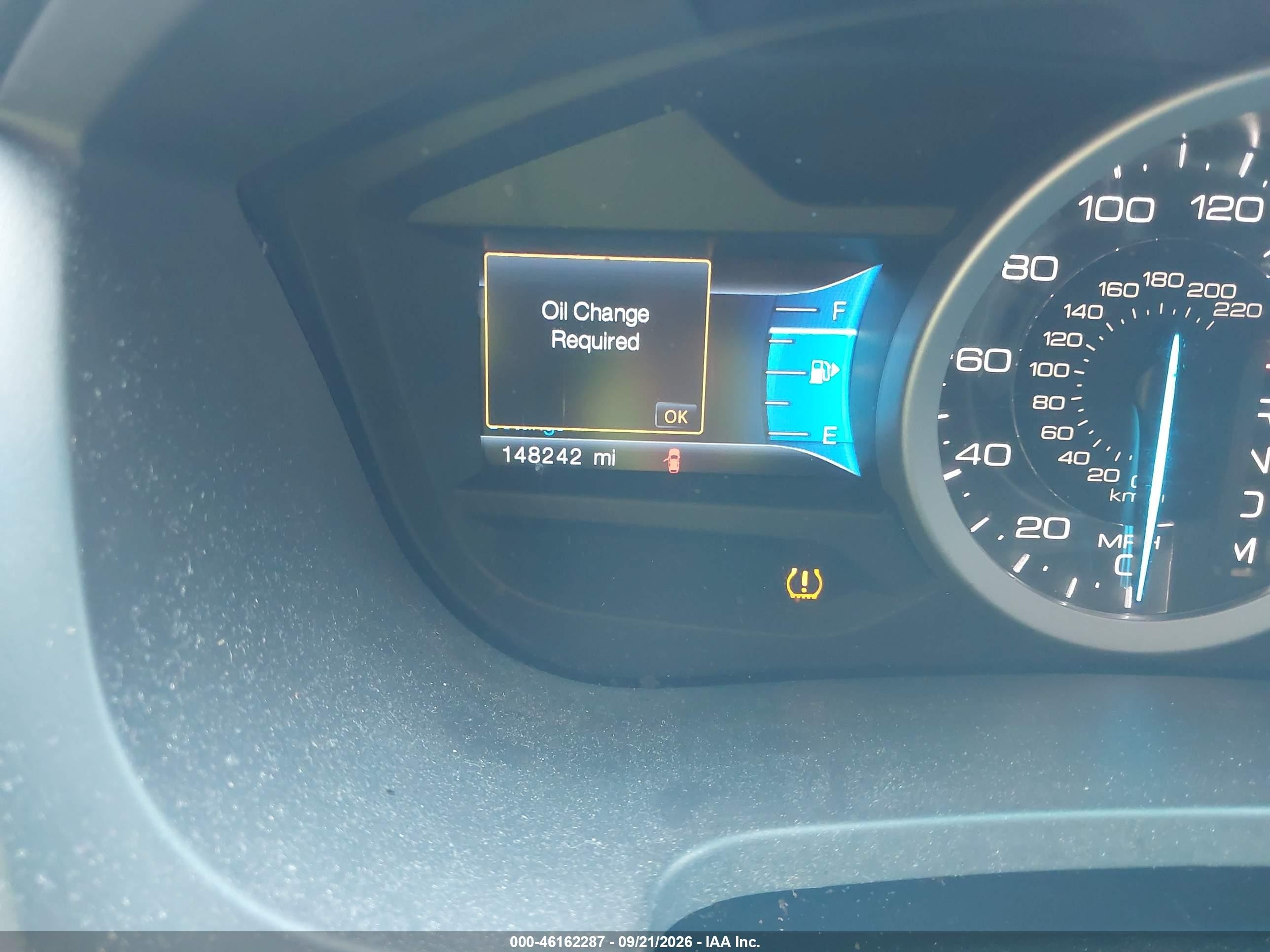 2015 Ford Explorer VIN 1FM5K7F80FGB22438 IAAI salvage auction — Unknown, Clear (Florida), sold $1,100 on 2026-09-24 (photo 7)