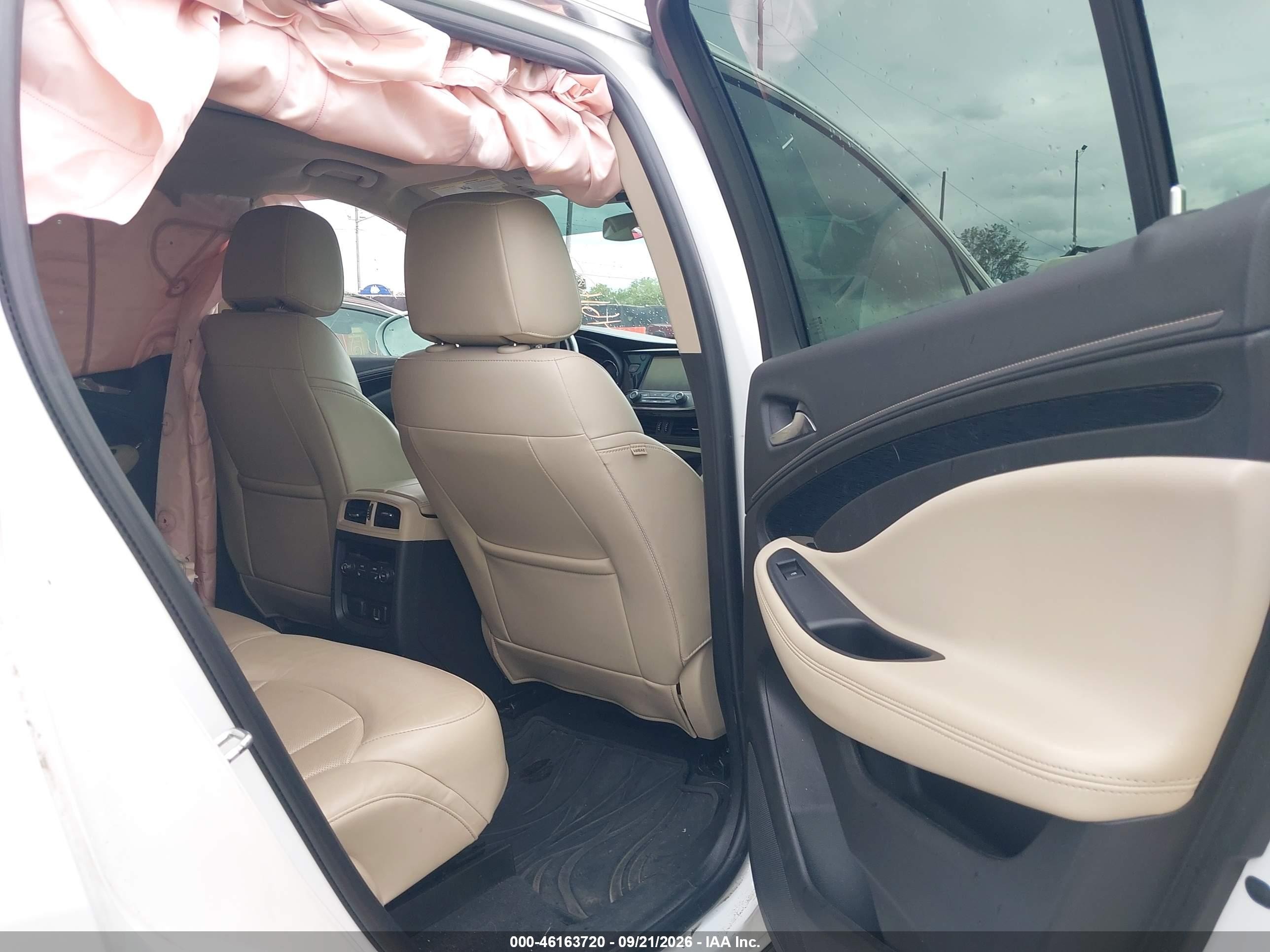 2017 Buick Envision VIN LRBFXBSA3HD070862 IAAI salvage auction — Unknown, Salvage (Ohio), sold $1,350 on 2026-10-07 (photo 8)