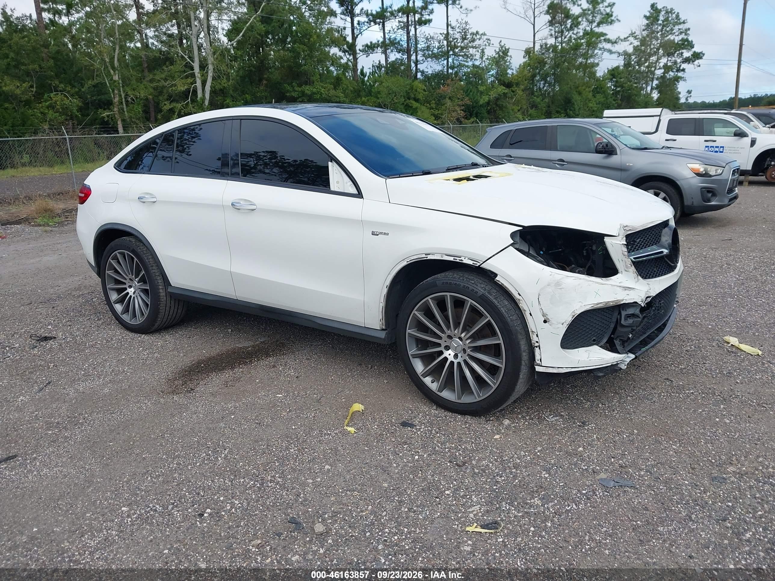 2019 Mercedes-Benz GLE-Class VIN 4JGED6EB0KA129534 — IAAI salvage auction photo
