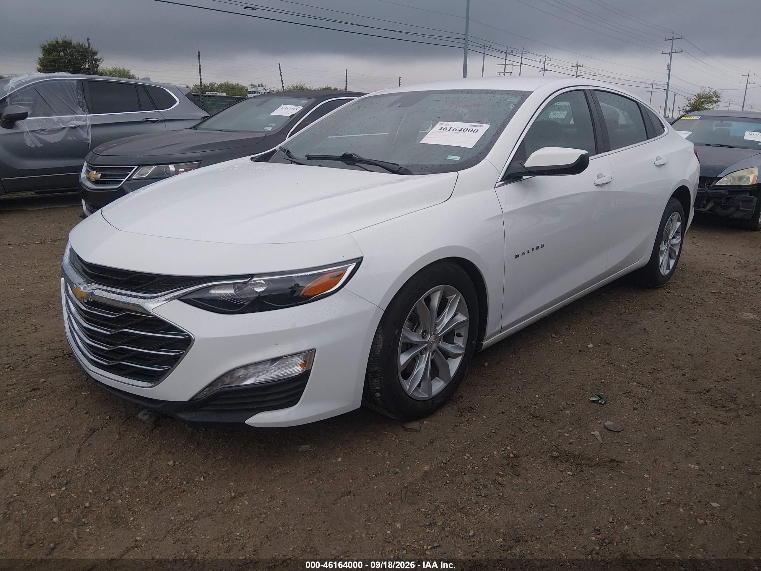 2025 Chevrolet Malibu VIN 1G1ZD5ST2SF145467 IAAI salvage auction — Side, Enterprise Vehicles Clear Only (Mississippi), sold $8,600 on 2026-09-24 (photo 2)