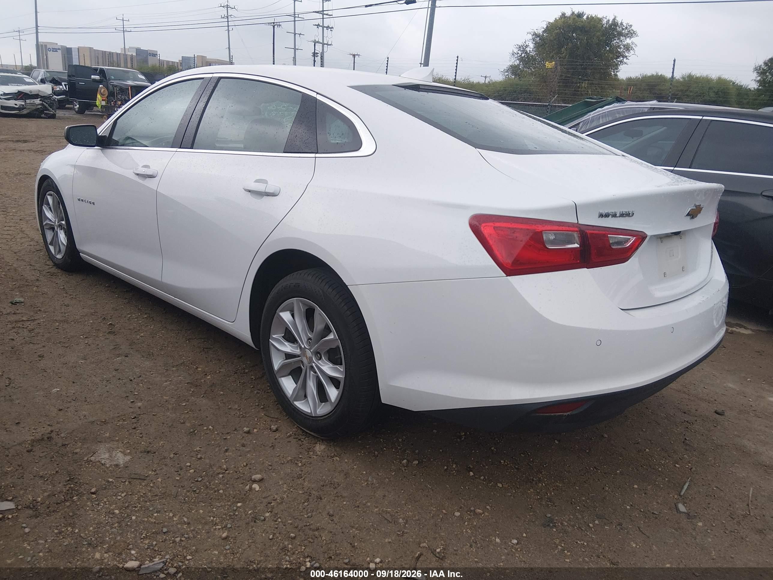 2025 Chevrolet Malibu VIN 1G1ZD5ST2SF145467 IAAI salvage auction — Side, Enterprise Vehicles Clear Only (Mississippi), sold $8,600 on 2026-09-24 (photo 3)