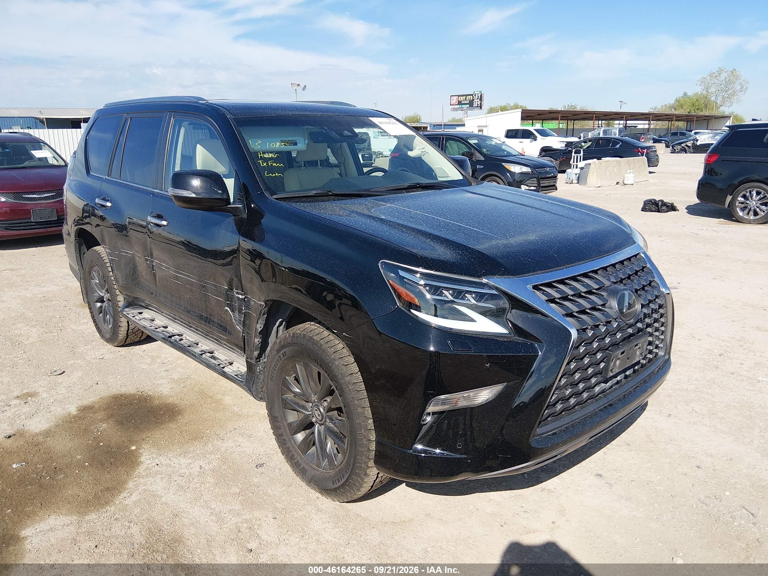 2021 Lexus GX VIN JTJAM7BX0M5276650 — IAAI salvage auction photo