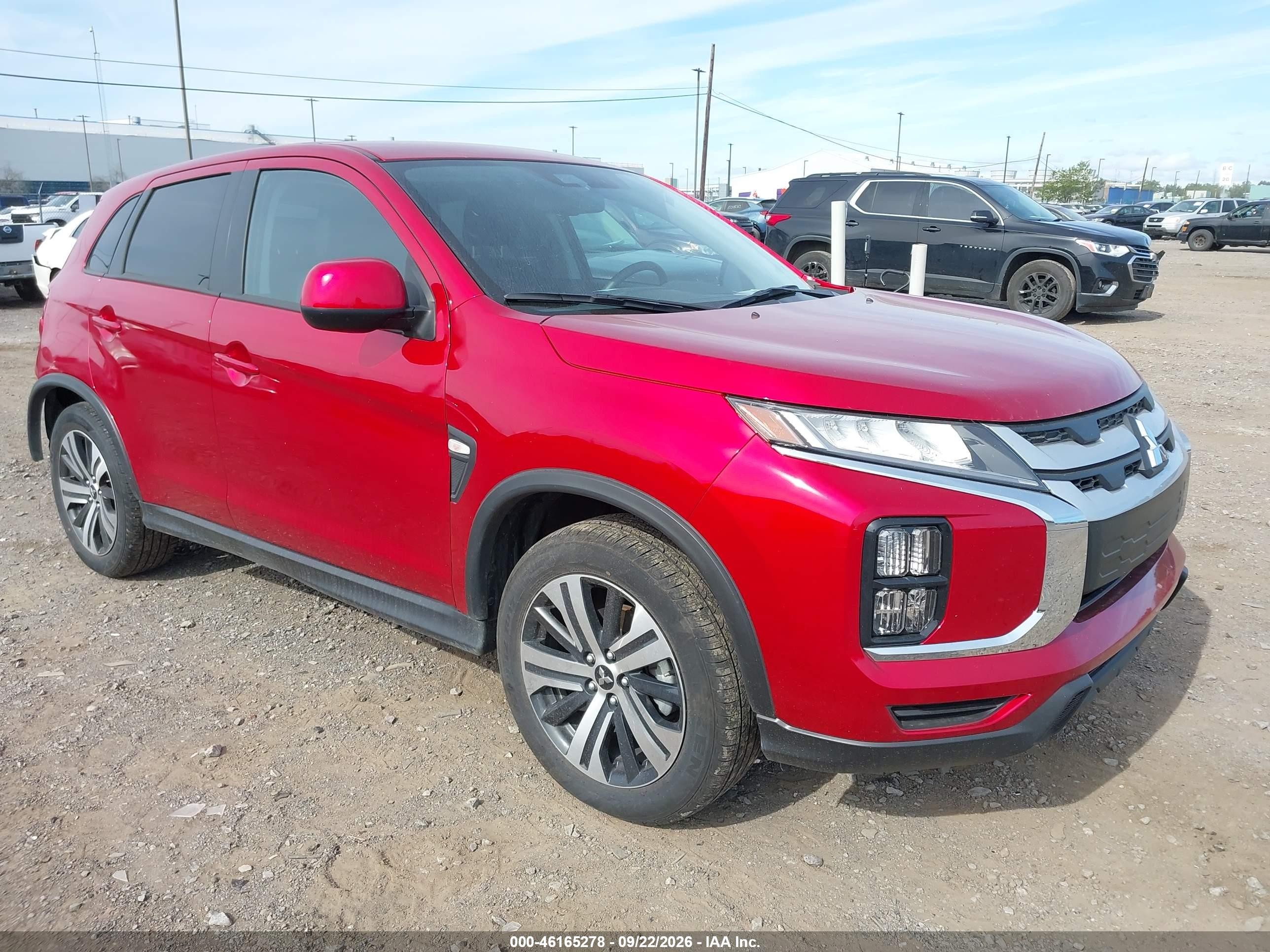 2026 Mitsubishi Outlander Sport VIN JA4ARUAU1TU005301 — IAAI salvage auction photo