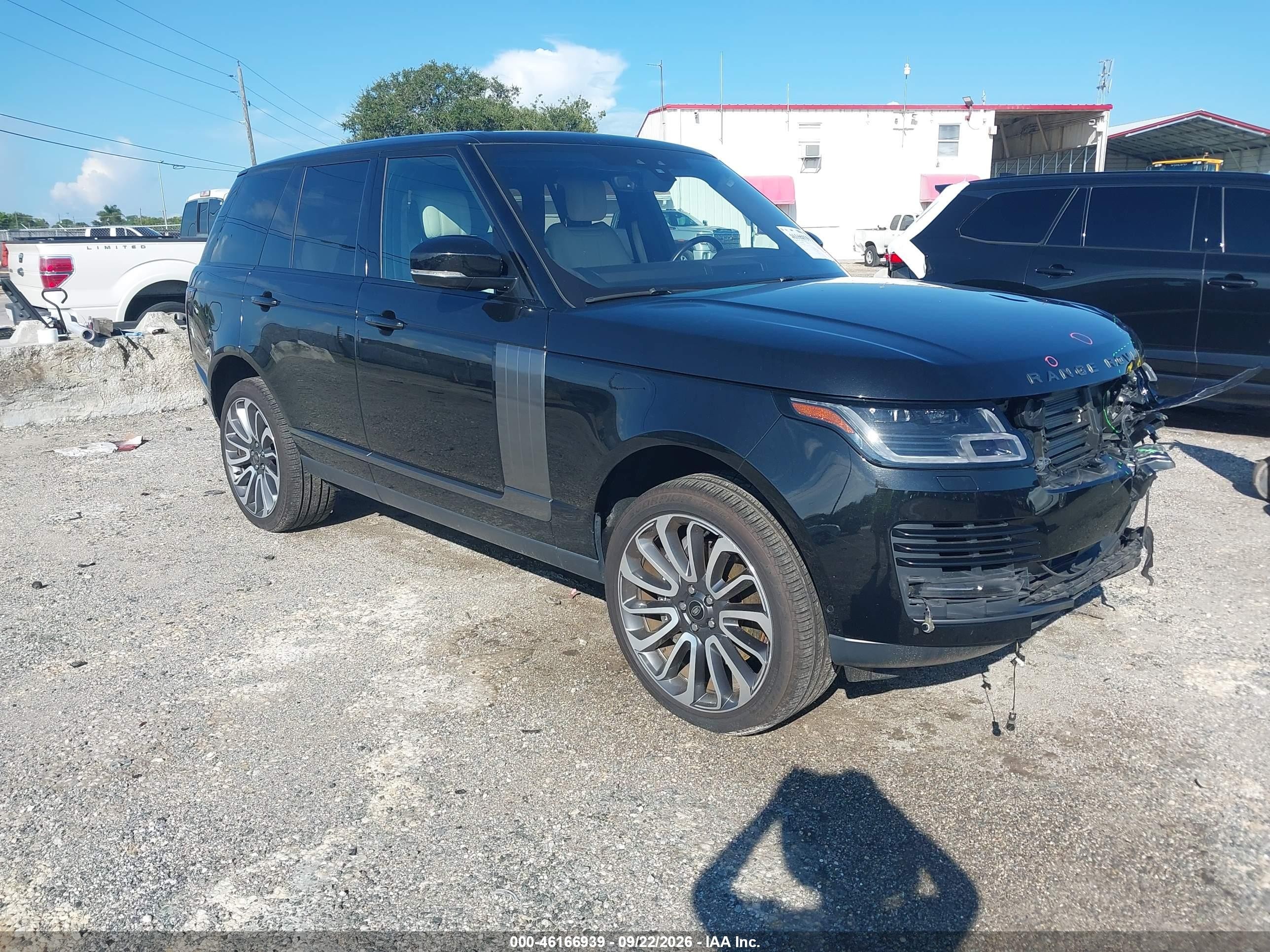 2022 Land Rover Range Rover VIN SALGS2RU3NA462444 — IAAI salvage auction photo