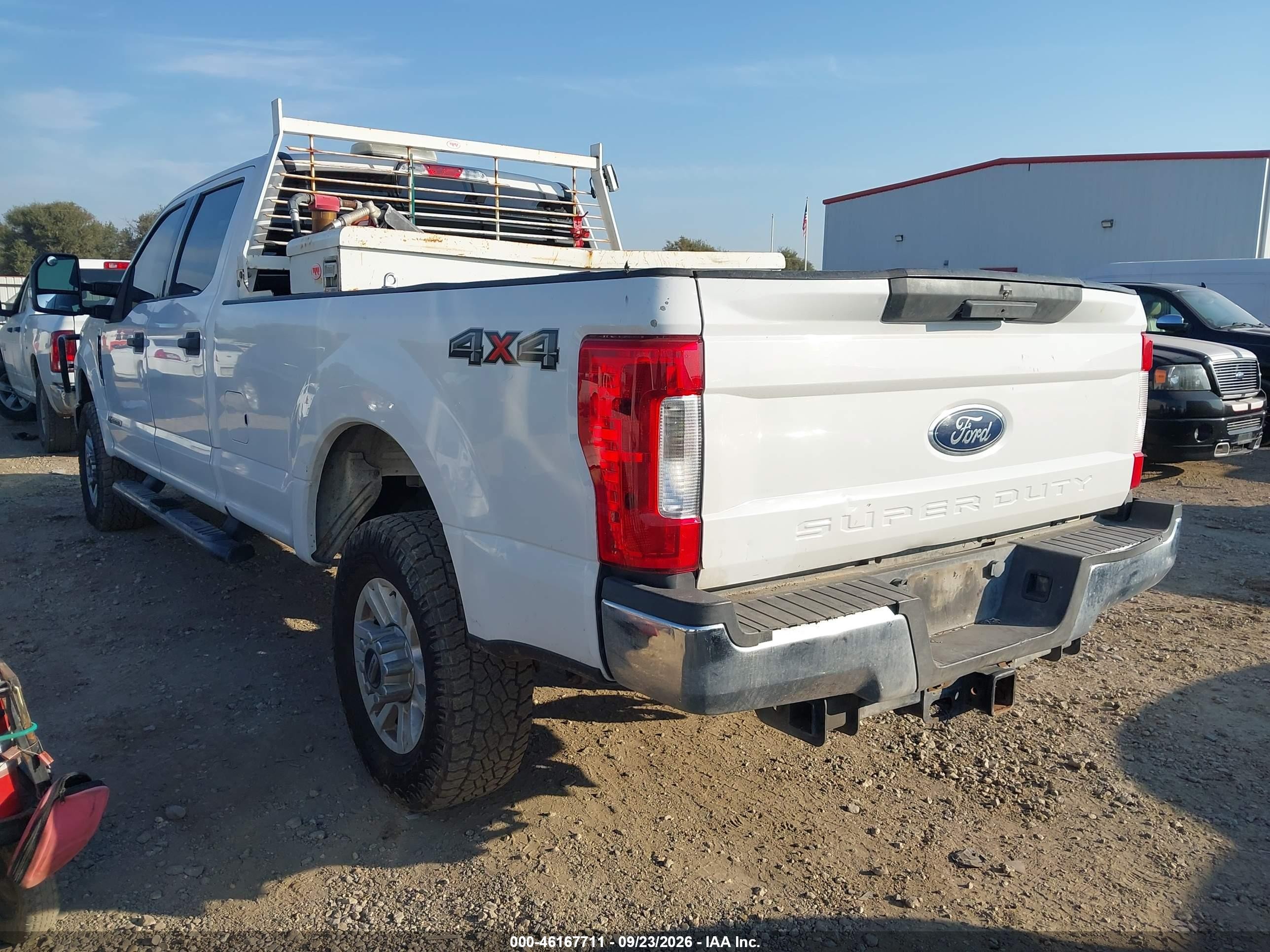2017 Ford F-350 VIN 1FT8W3BT3HED18591 IAAI salvage auction — Rear End, Enterprise Vehicles Clear Only (Texas), sold $7,450 on 2026-09-29 (photo 3)
