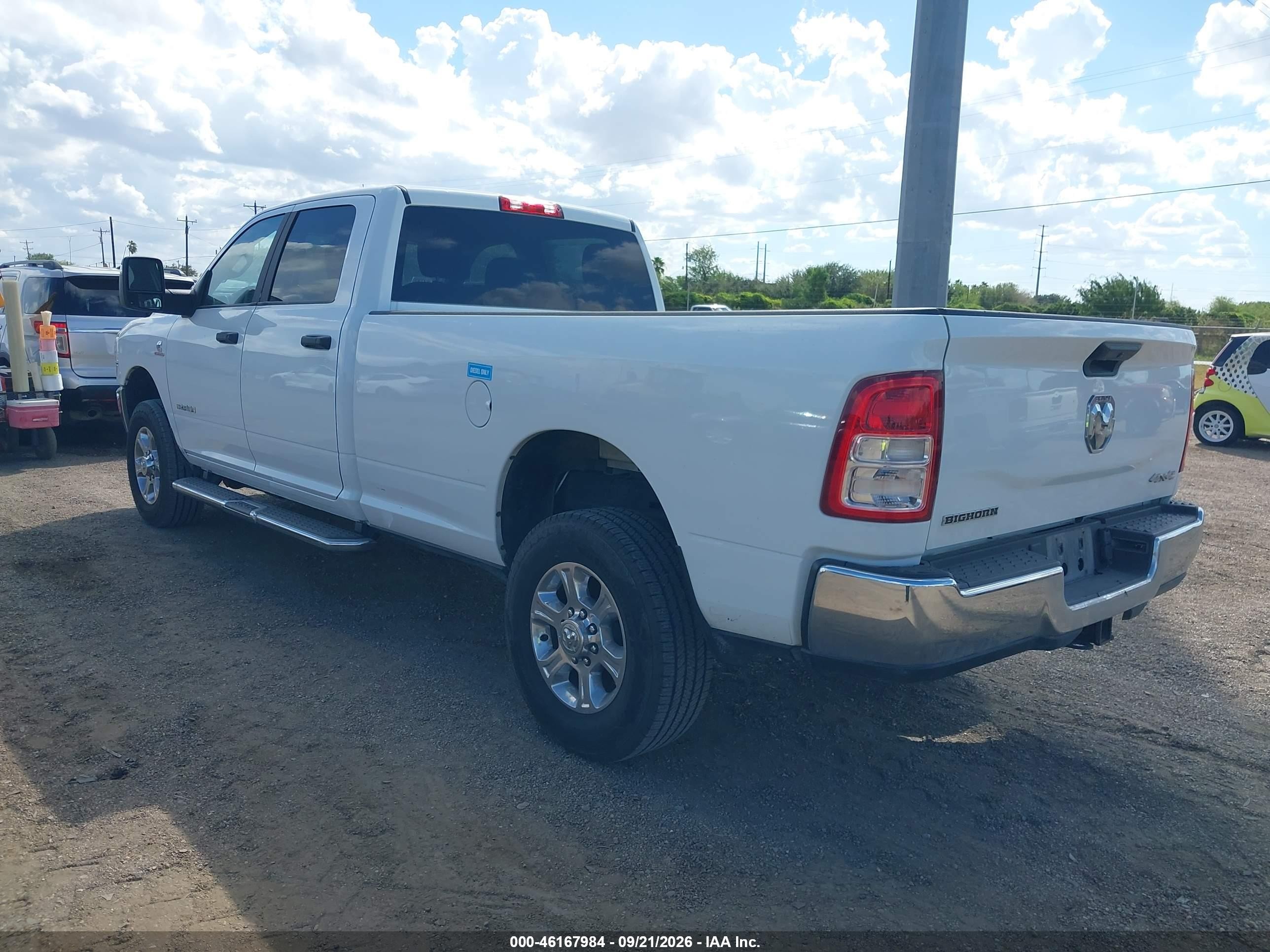 2024 Ram 2500 VIN 3C6UR5JL8RG340123 IAAI salvage auction — Front End, Enterprise Vehicles Clear Only (Texas), sold $25,250 on 2026-09-24 (photo 3)