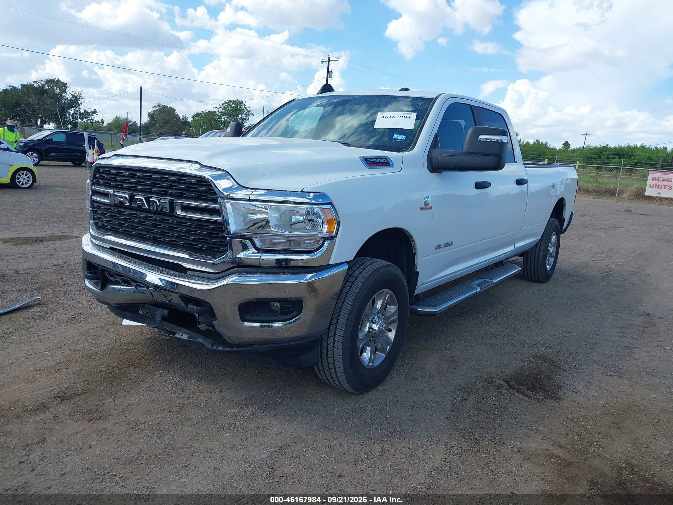 2024 Ram 2500 VIN 3C6UR5JL8RG340123 IAAI salvage auction — Front End, Enterprise Vehicles Clear Only (Texas), sold $25,250 on 2026-09-24 (photo 2)