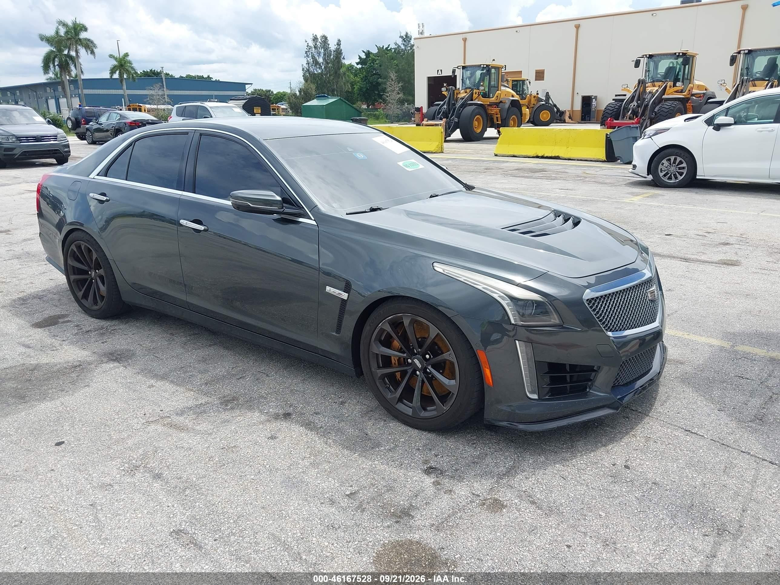 2017 Cadillac CTS VIN 1G6A15S68H0197417 — IAAI salvage auction photo