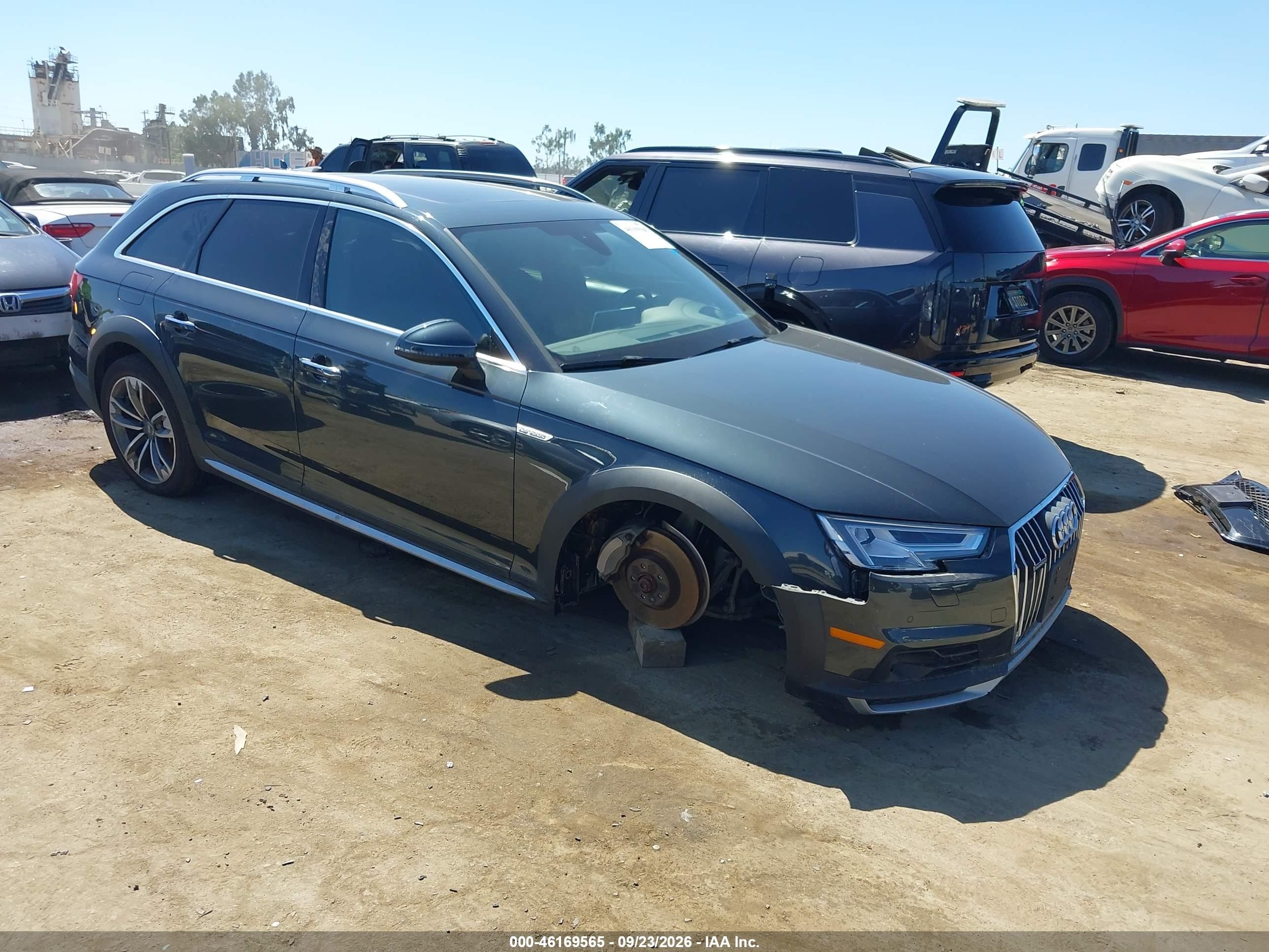 2017 Audi A4 allroad VIN WA19NBF45HA137708 — IAAI salvage auction photo