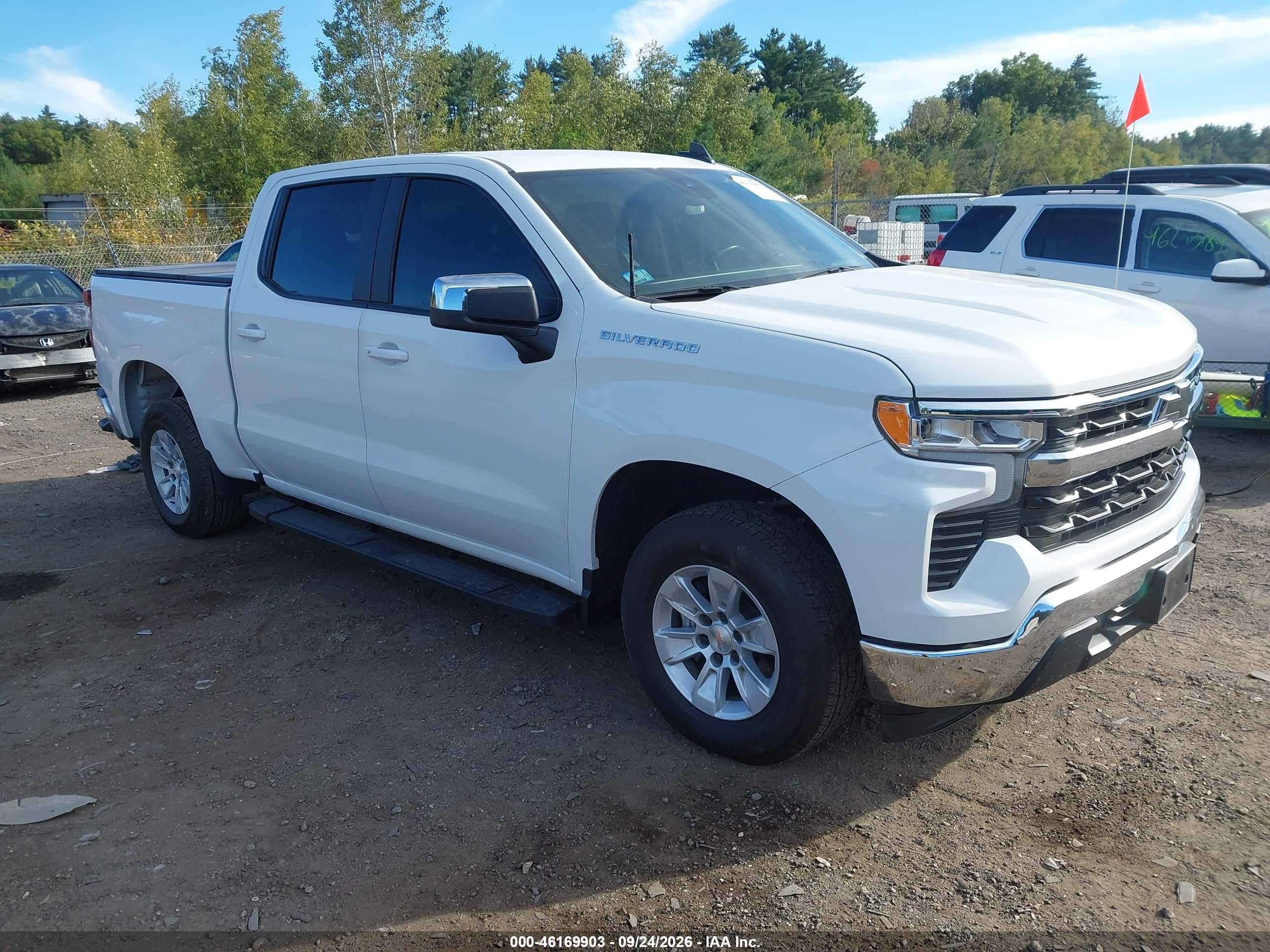2025 Chevrolet Silverado 1500 VIN 1GCPACED9SZ128583 — IAAI salvage auction photo