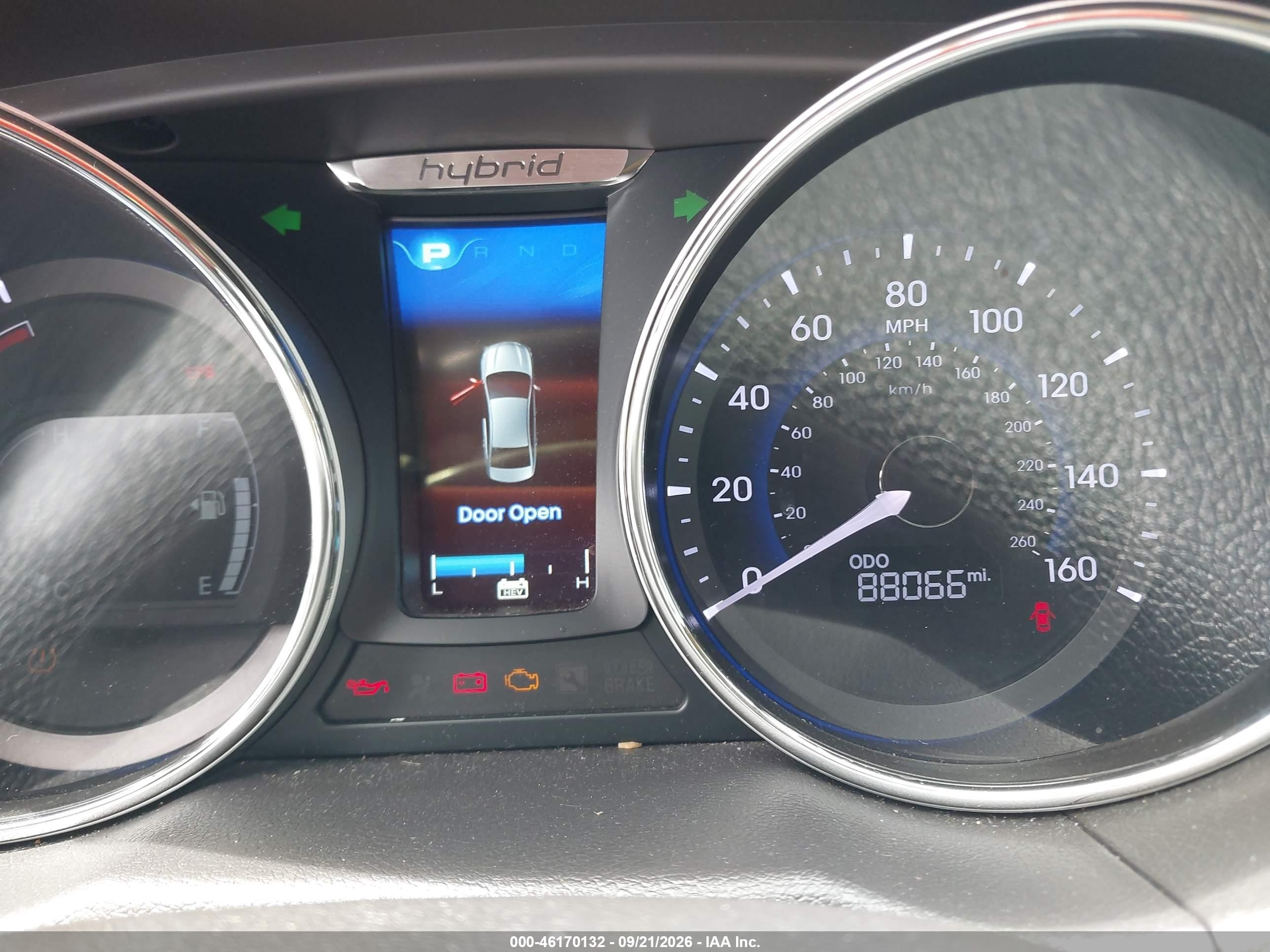 2014 Hyundai Sonata VIN KMHEC4A49EA116011 IAAI salvage auction — Normal Wear, Clear (Florida), sold $2,700 on 2026-09-27 (photo 7)