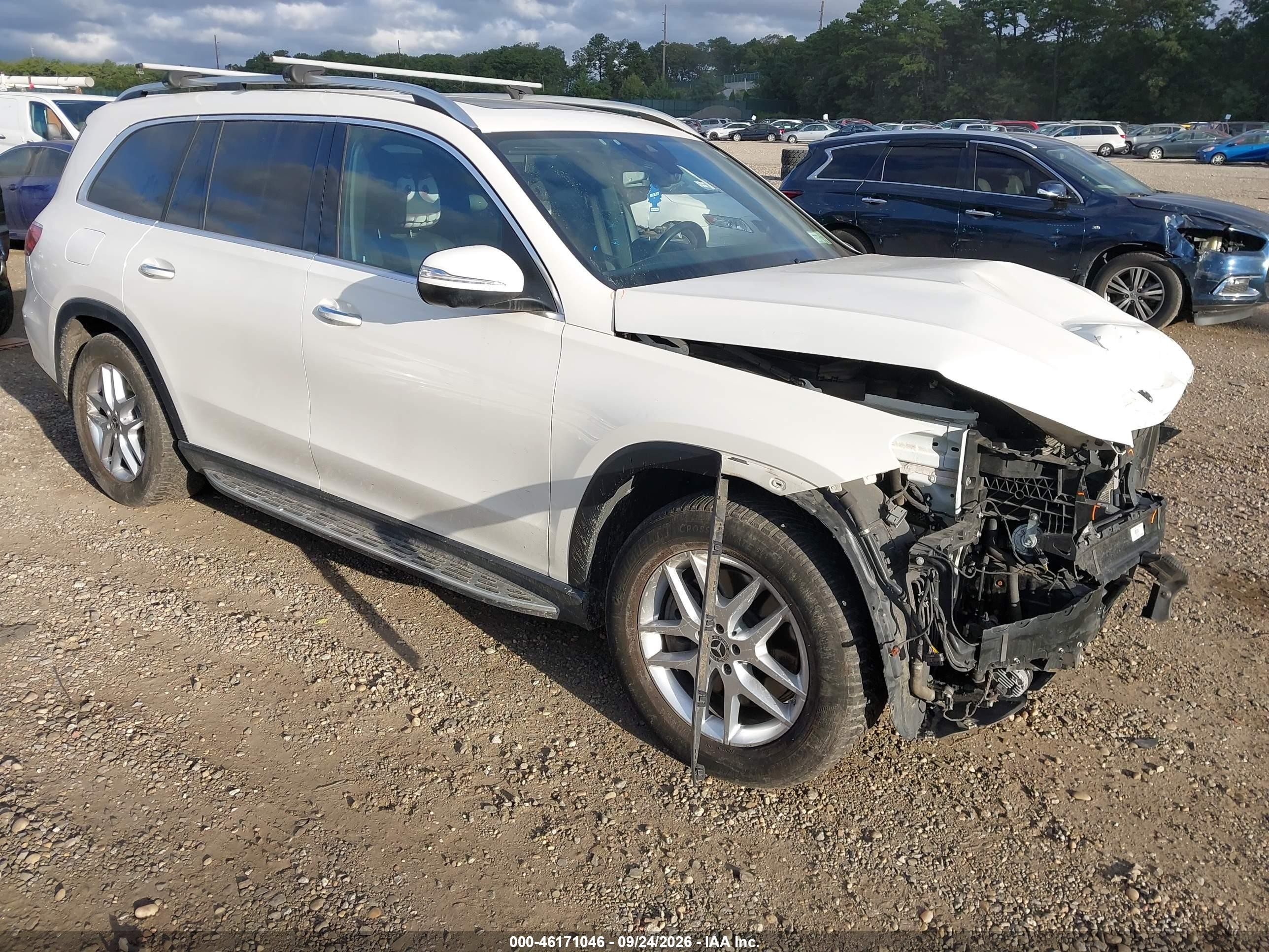 2020 Mercedes-Benz GLS-Class VIN 4JGFF5KE4LA116374 — IAAI salvage auction photo