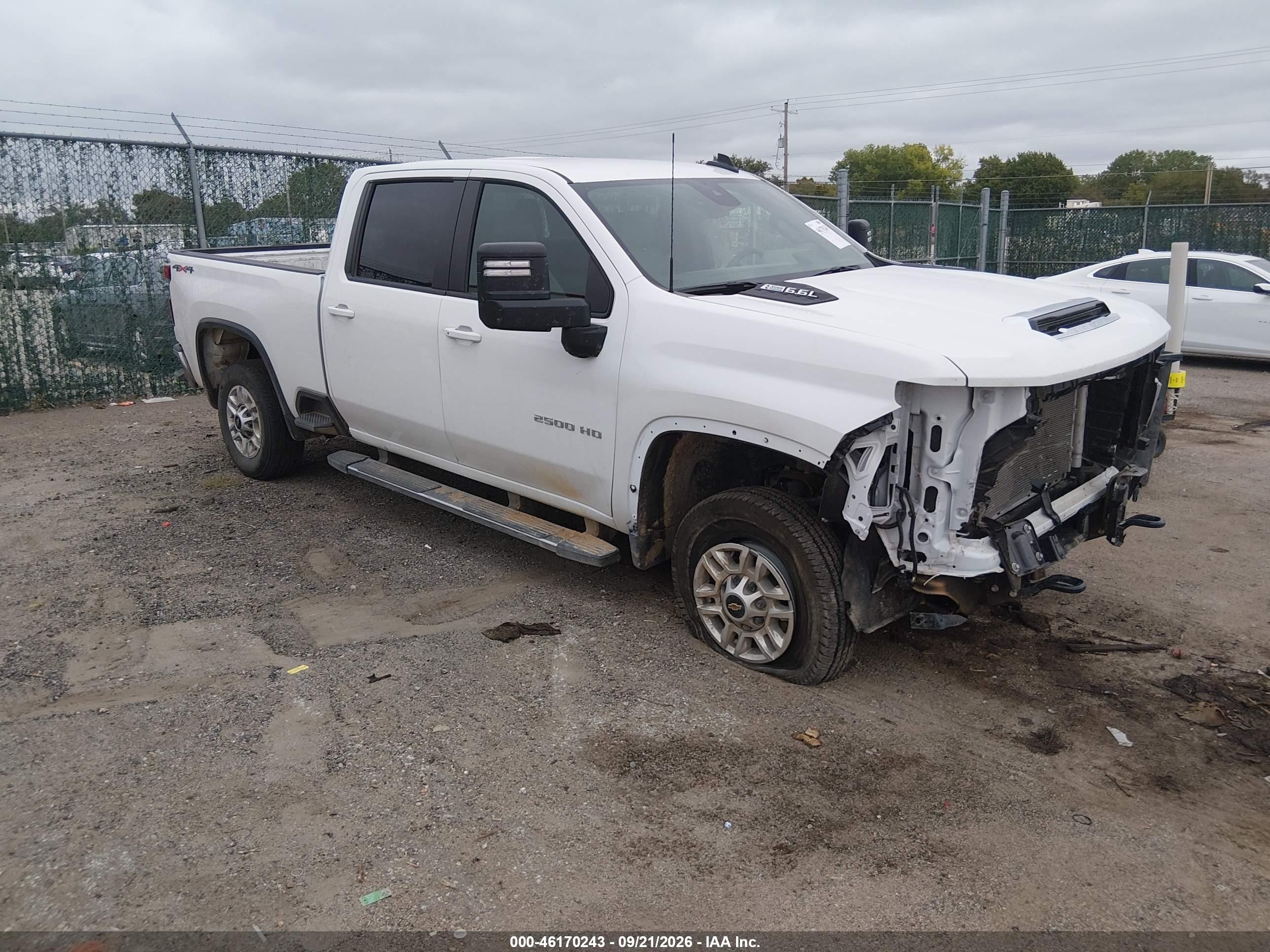 2026 Chevrolet Silverado 2500 VIN 2GC1KNE78T1187742 — IAAI salvage auction photo