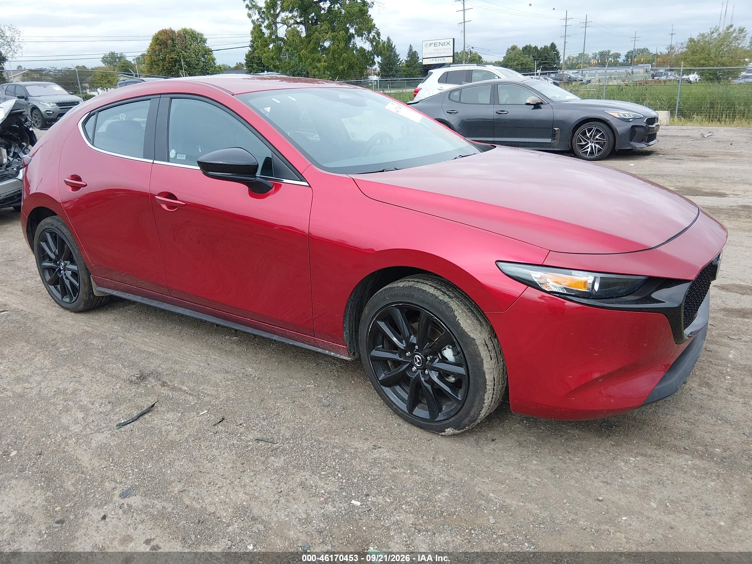 2026 Mazda 3 VIN JM1BPAKL9T1867865 — IAAI salvage auction photo