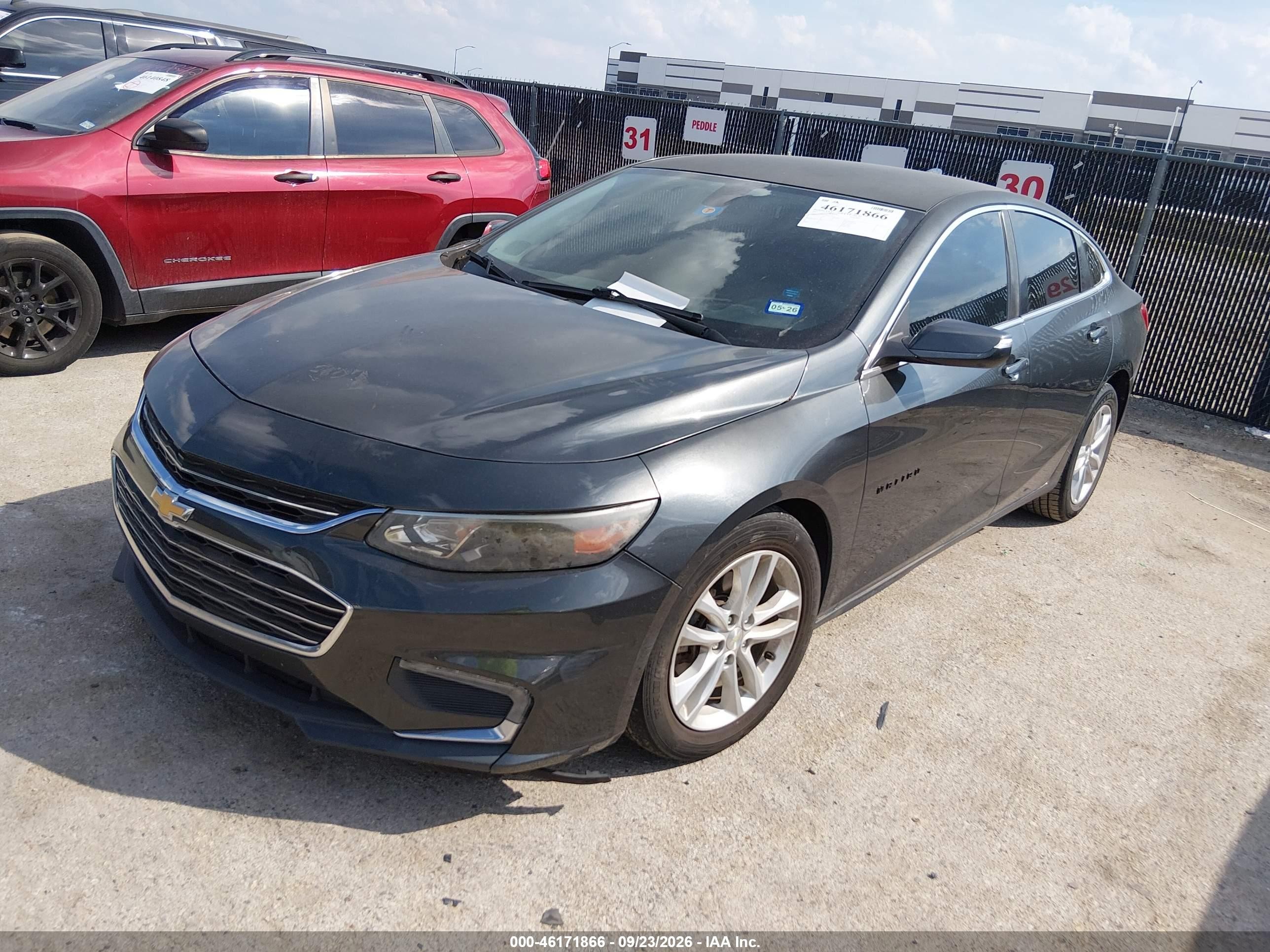 2017 Chevrolet Malibu VIN 1G1ZE5ST3HF112337 IAAI salvage auction — Normal Wear, Original (Texas), sold $1,825 on 2026-10-03 (photo 2)