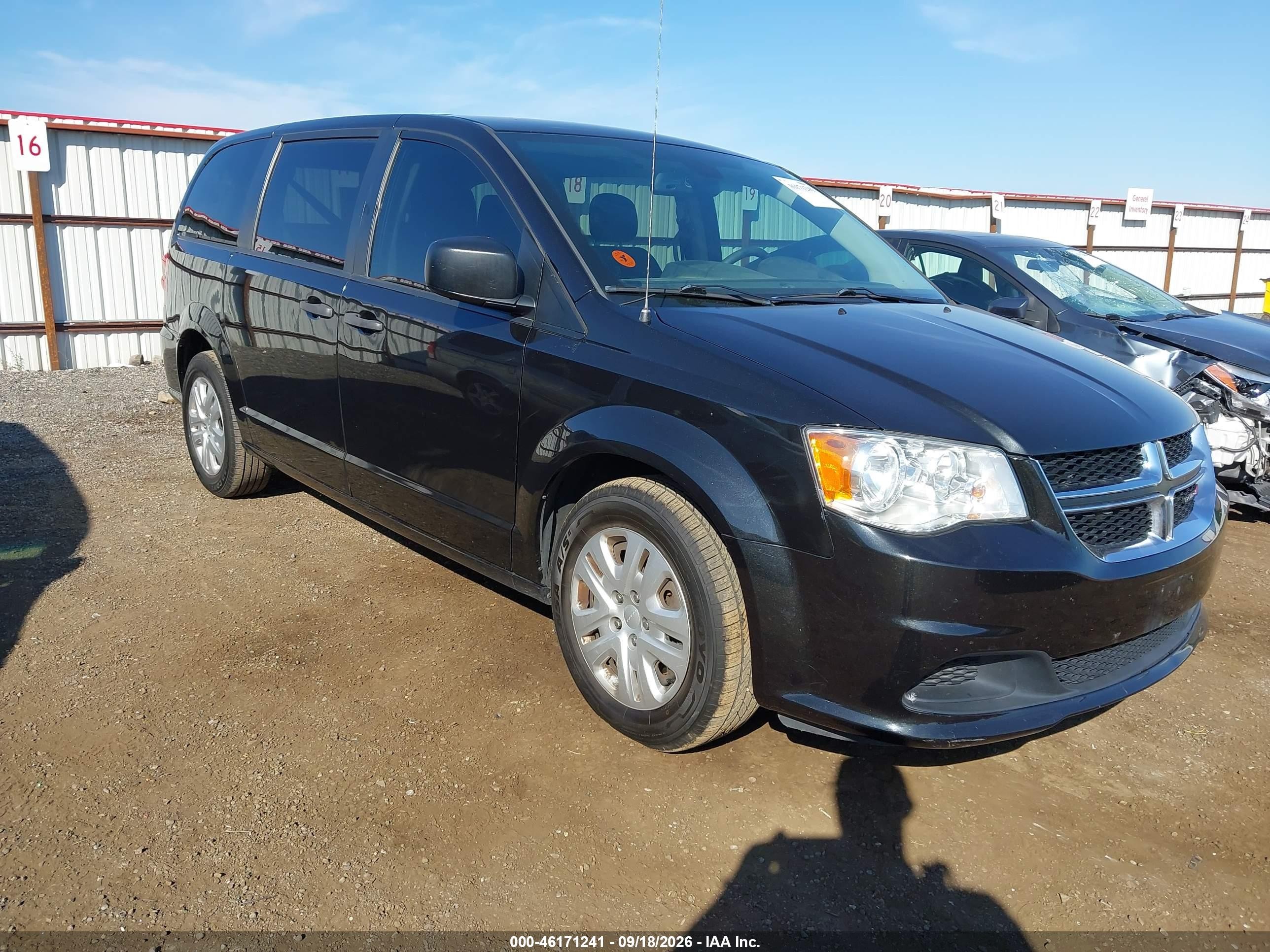 2019 Dodge Grand Caravan VIN 2C4RDGBG9KR741139 — IAAI salvage auction photo