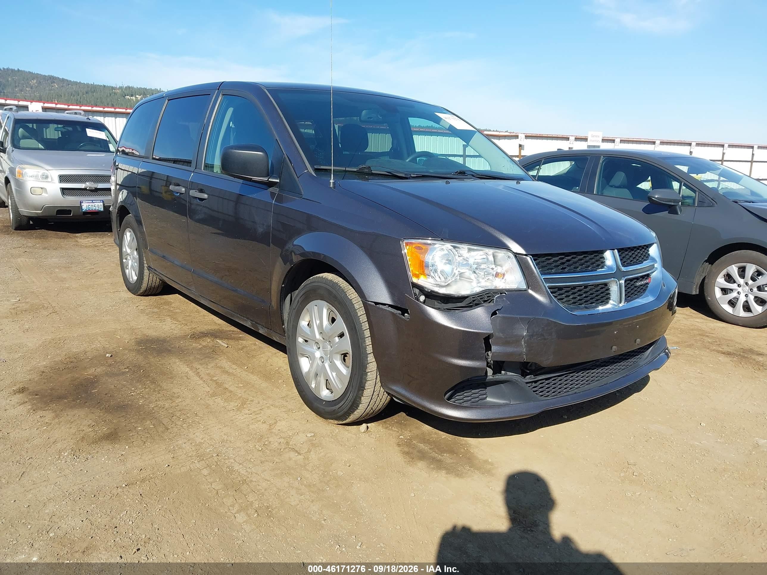 2019 Dodge Grand Caravan VIN 2C4RDGBG0KR780489 — IAAI salvage auction photo