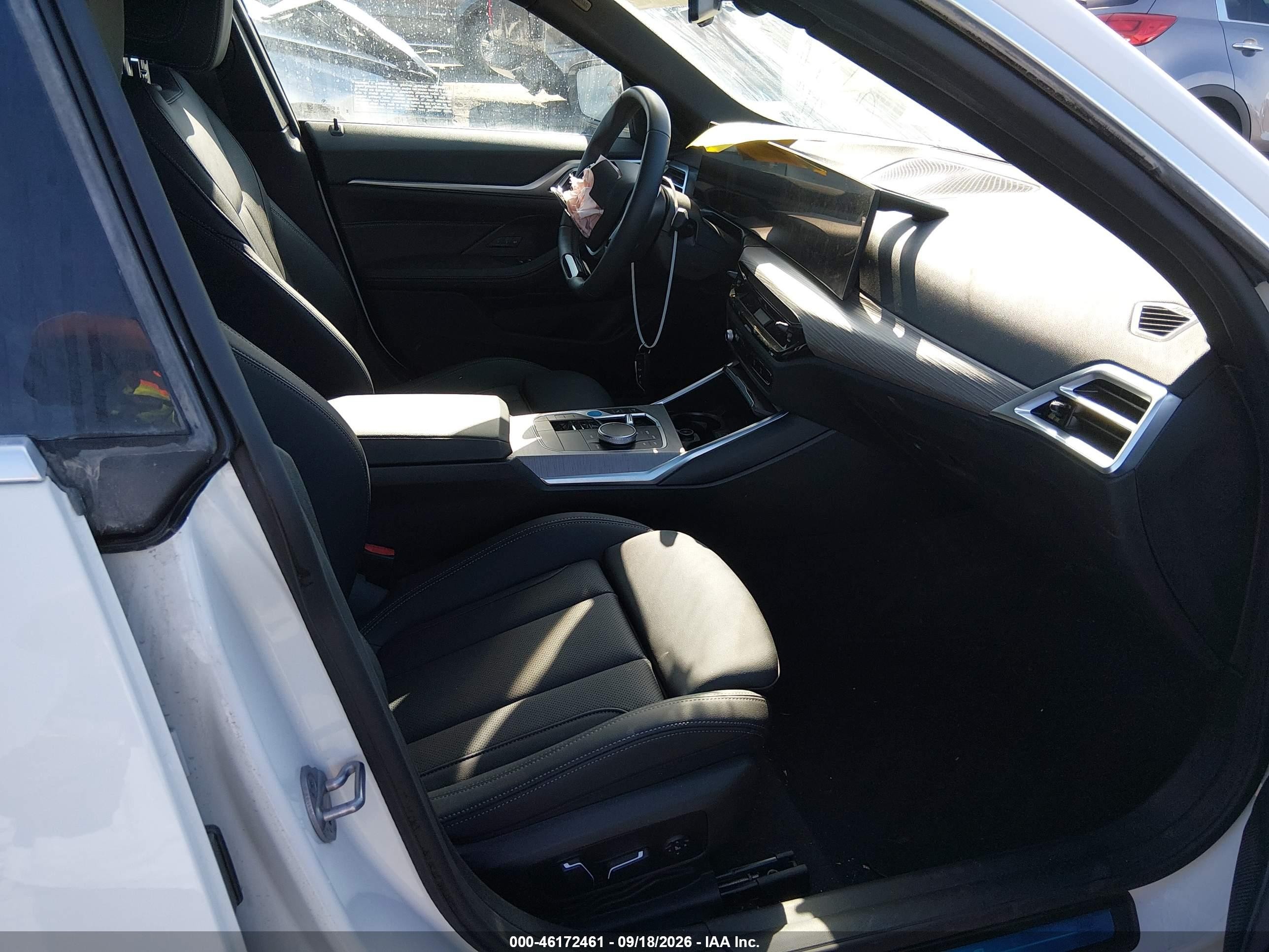 2025 BMW I4 VIN WBY23HD08SFT98632 IAAI salvage auction — Front End, Salvage (California), sold $21,900 on 2026-10-11 (photo 5)