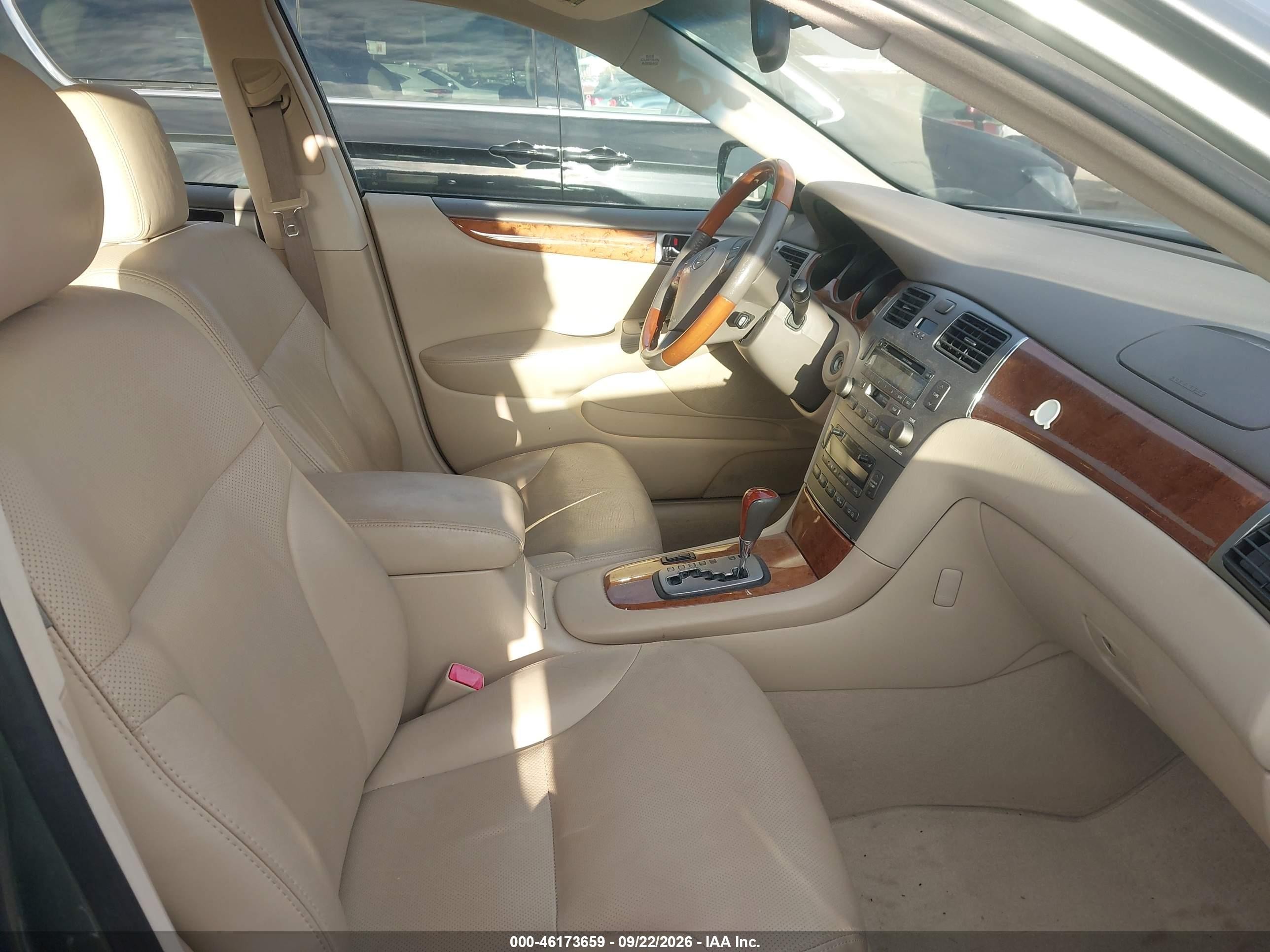 2005 Lexus ES VIN JTHBA30G555135018 IAAI salvage auction — Normal Wear, Salvage (California), sold $725 on 2026-10-12 (photo 5)