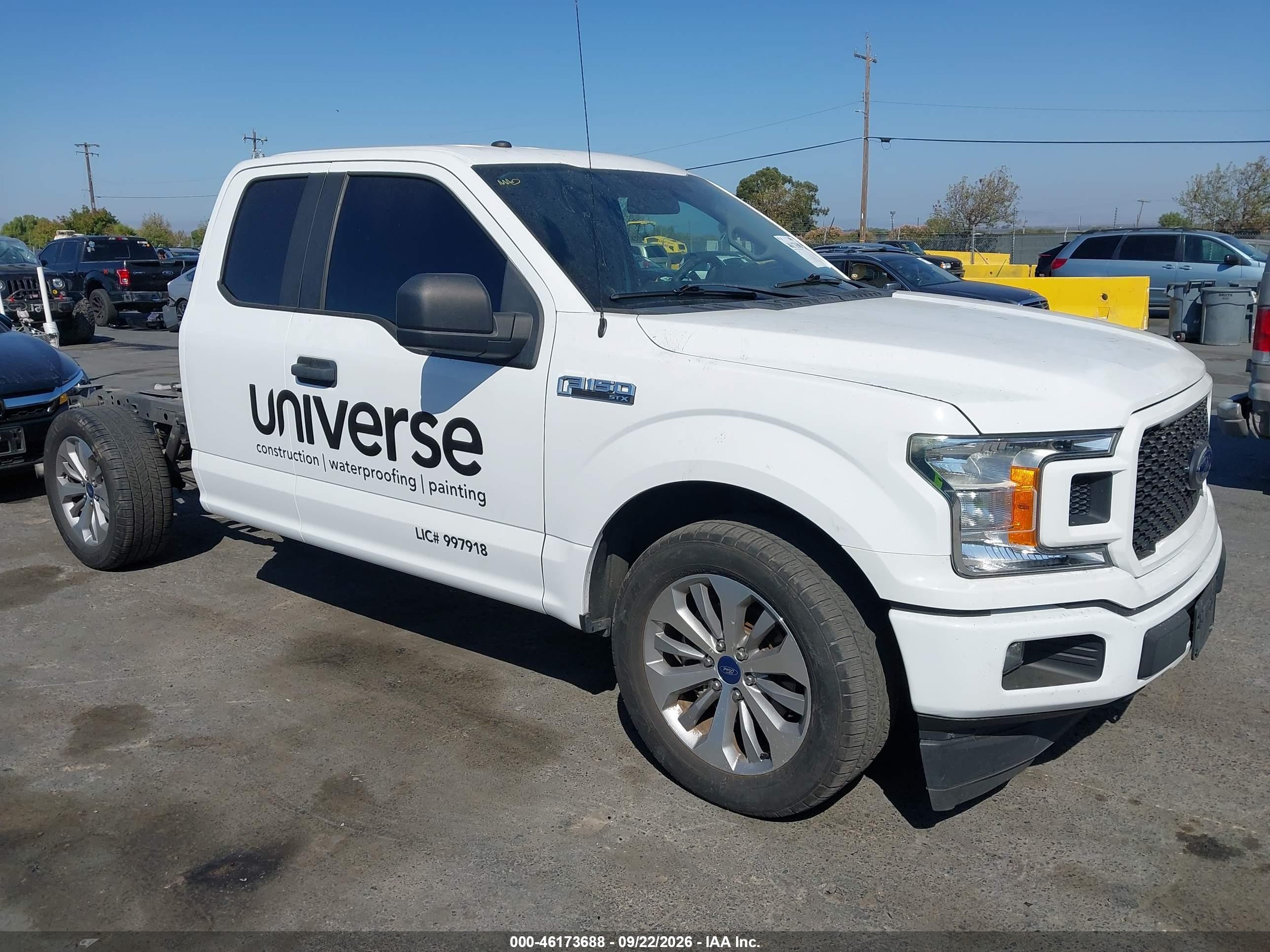 2018 Ford F-150 VIN 1FTEX1CP5JKE96578 — IAAI salvage auction photo
