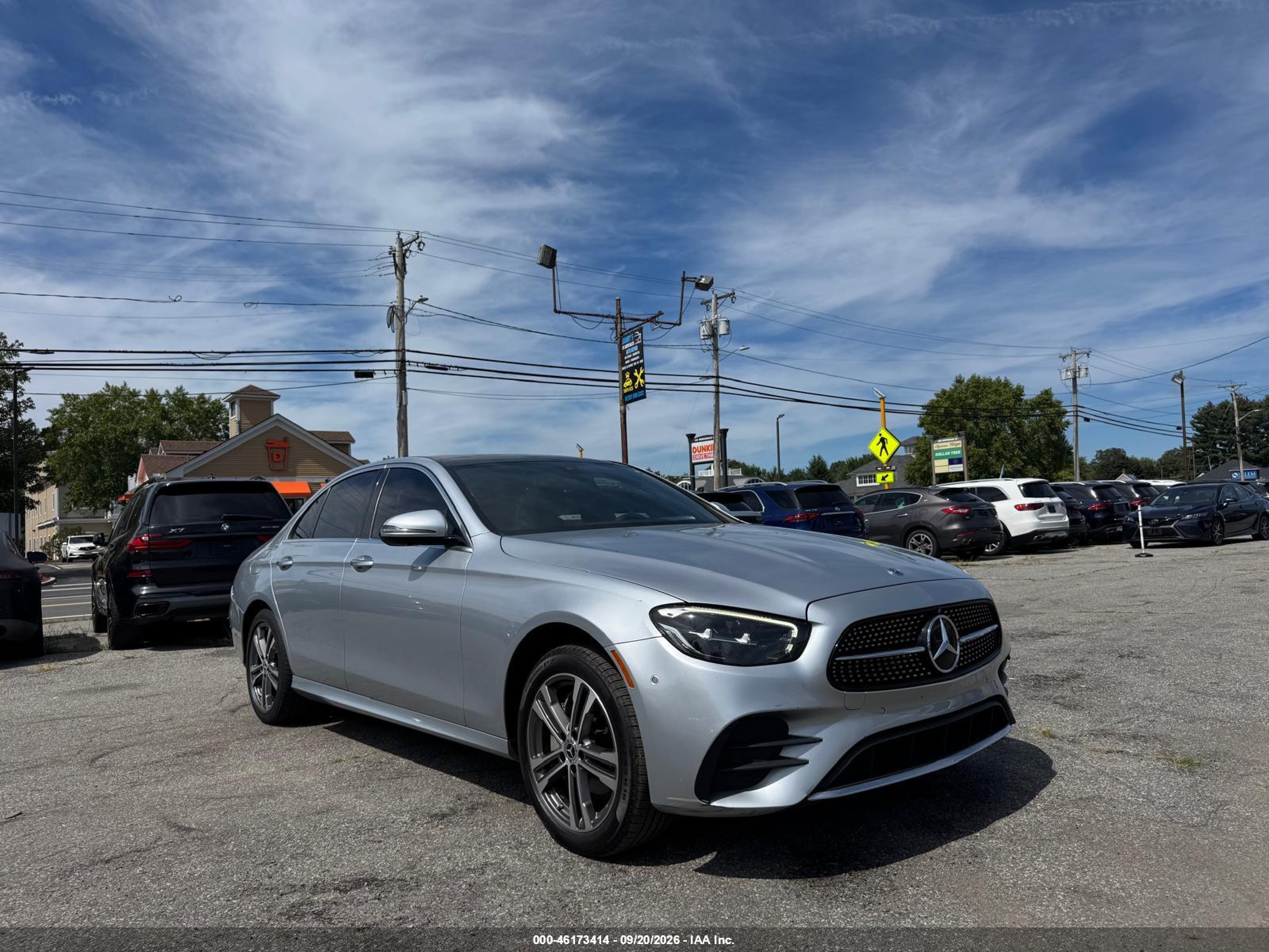 2021 Mercedes-benz E-class VIN W1KZF8EB1MA908834 IAAI salvage auction — Unknown, Clear (Arkansas), sold $12,100 on 2026-10-07 (photo 1)