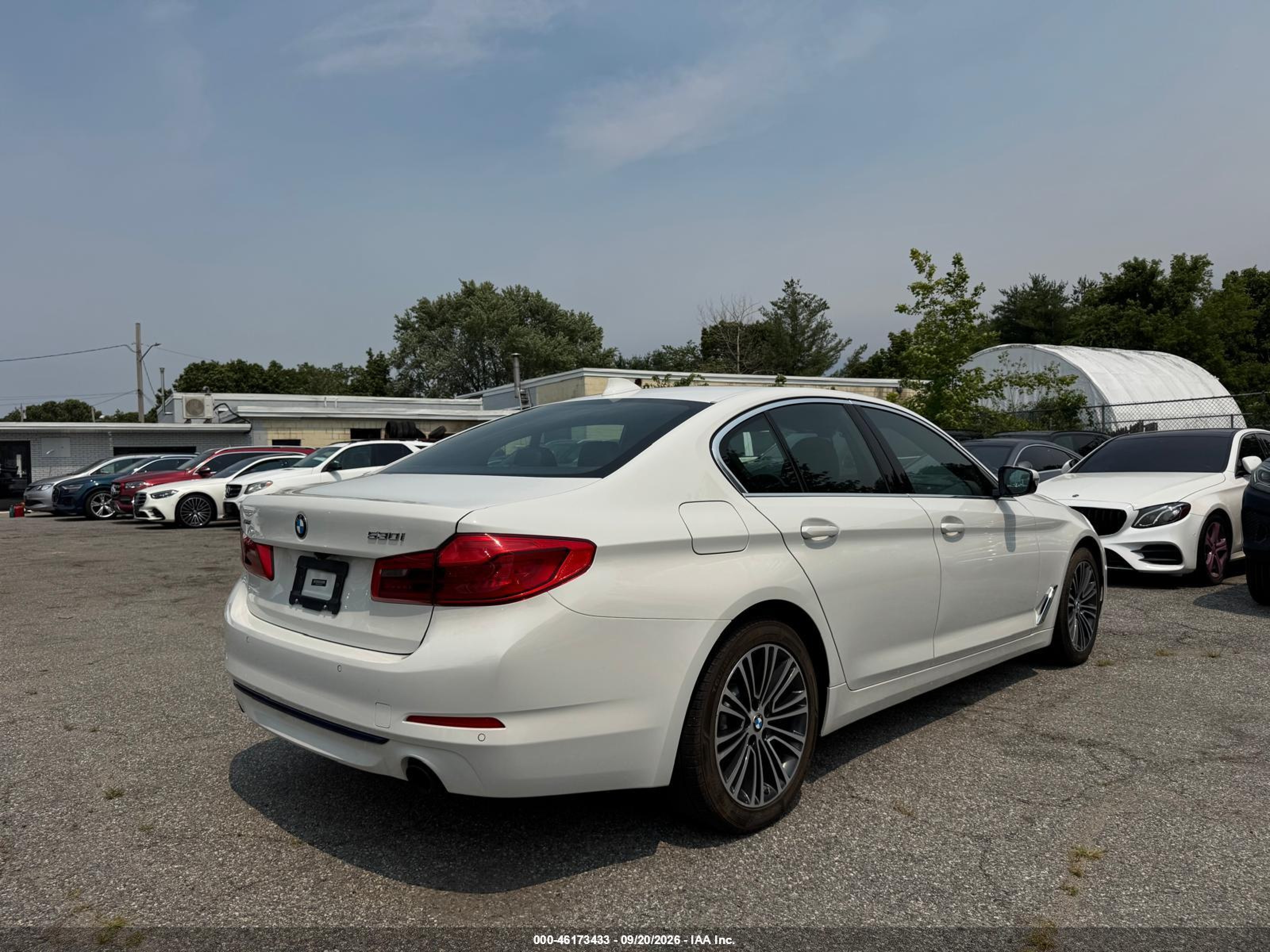 2020 BMW 5 series VIN WBAJR7C07LCD10180 IAAI salvage auction — Unknown, Clear (Arkansas), sold $375 on 2026-10-07 (photo 4)