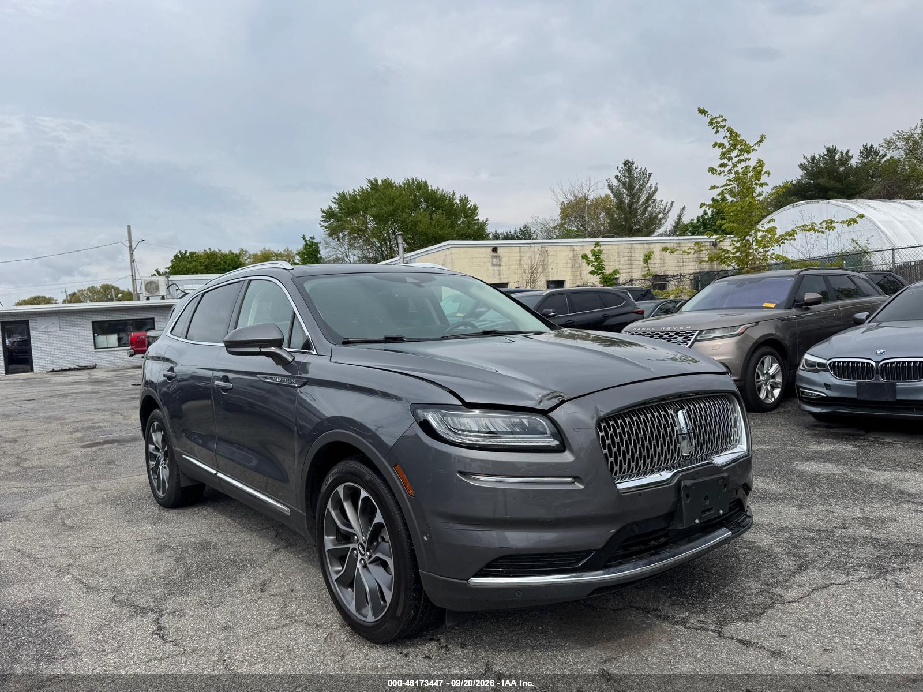 2022 Lincoln Nautilus VIN 2LMPJ8K93NBL22482 — IAAI salvage auction photo