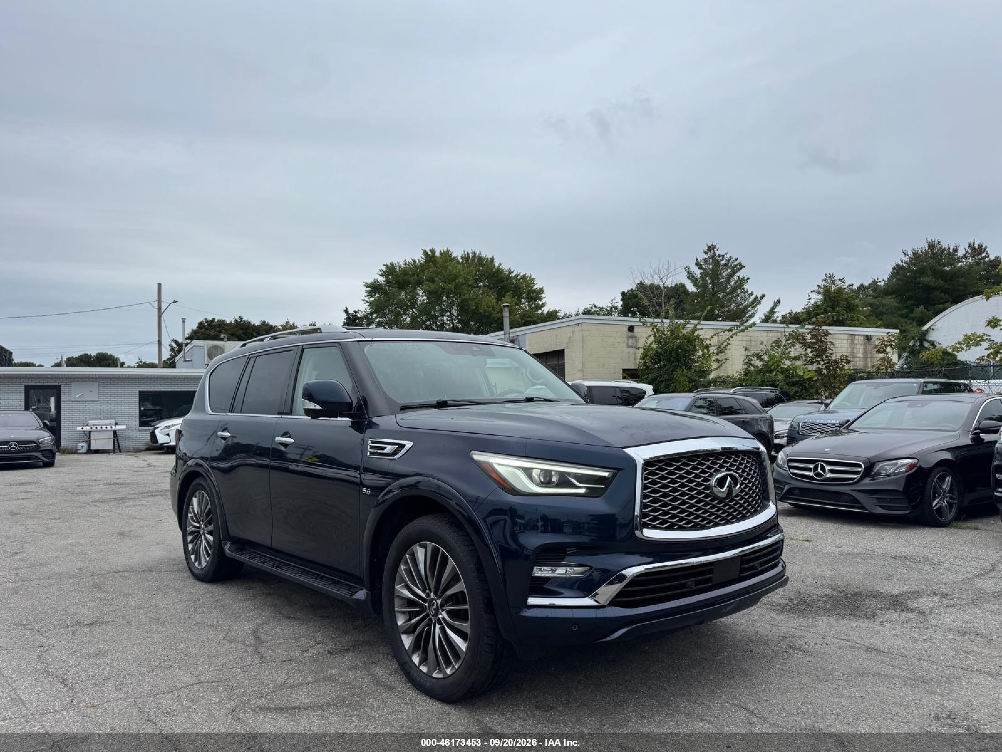 2019 Infiniti QX80 VIN JN8AZ2NE5K9226385 — IAAI salvage auction photo