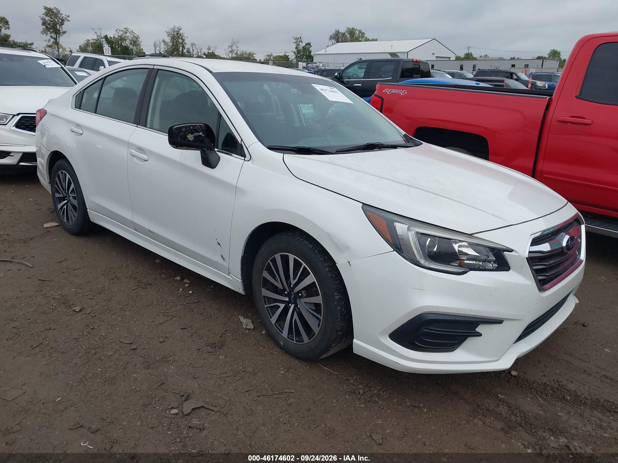 2019 Subaru Legacy VIN 4S3BNAF64K3033919 — IAAI salvage auction photo