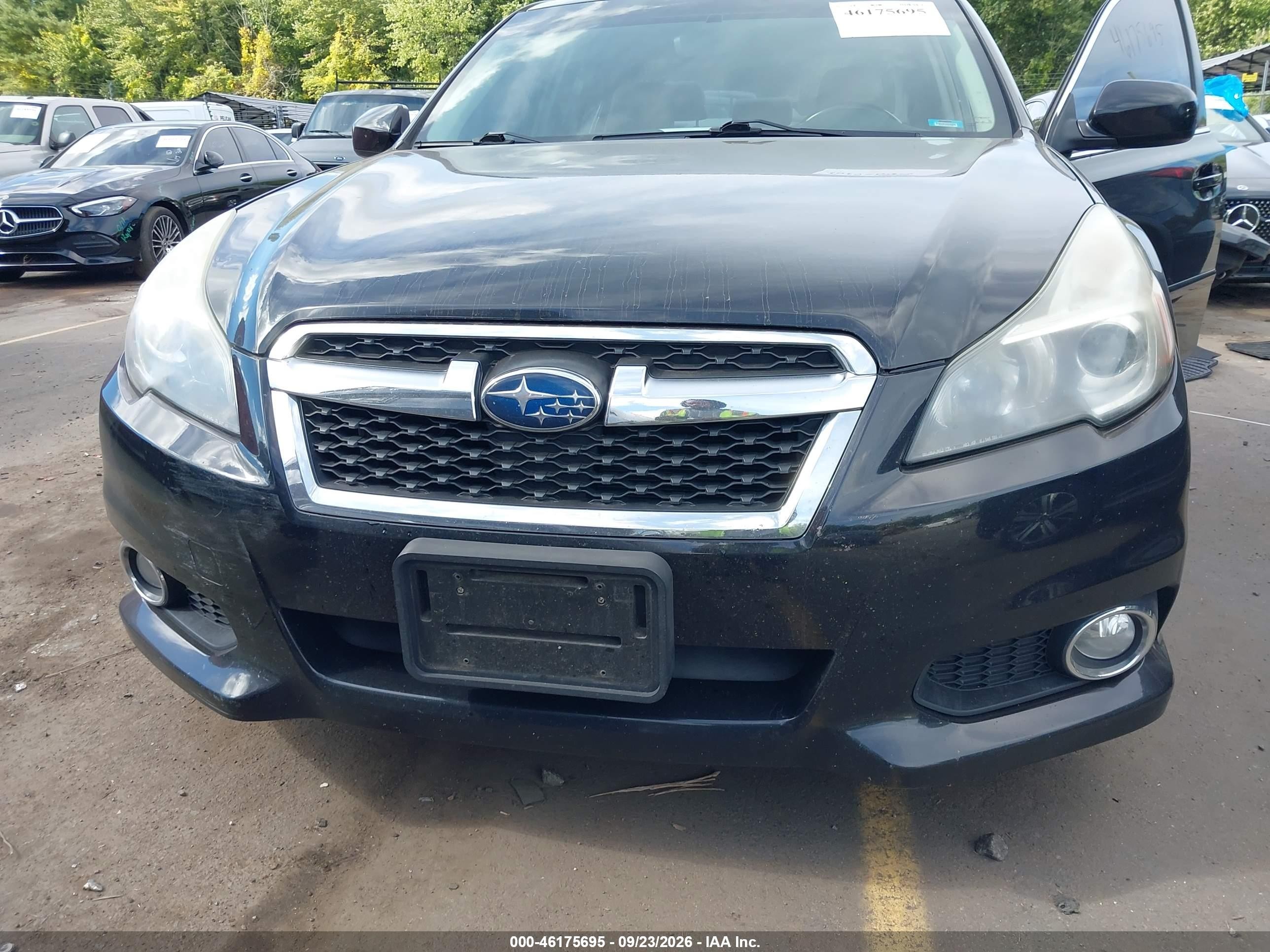 2013 Subaru LEGACY VIN 4S3BMDK63D2040606 IAAI salvage auction — Front End, Salvage (Connecticut), sold $950 on 2026-10-09 (photo 6)