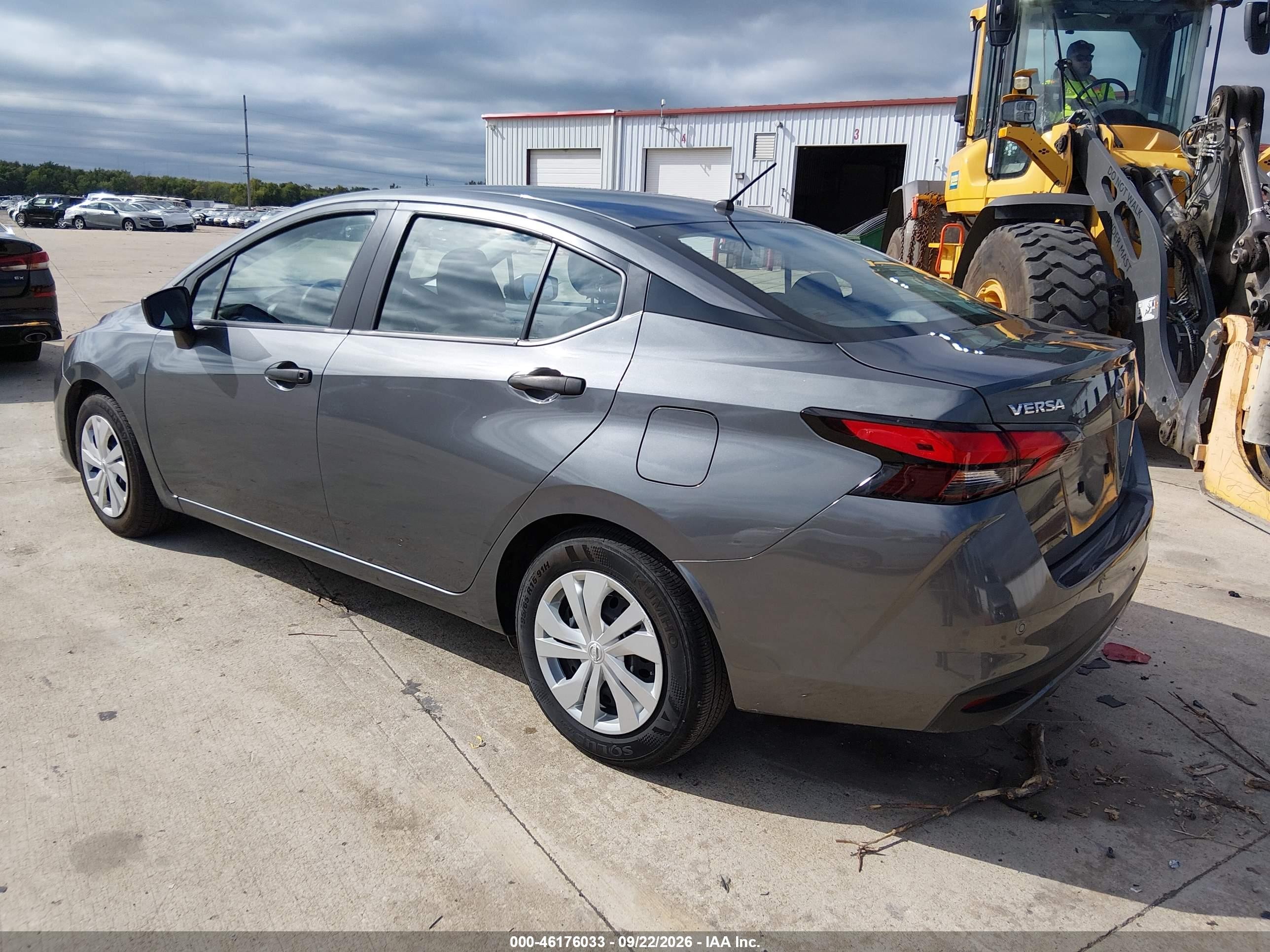 2025 Nissan Versa VIN 3N1CN8DV2SL842916 IAAI salvage auction — Side, Enterprise Vehicles Clear Only (Georgia), sold $6,900 on 2026-09-25 (photo 3)
