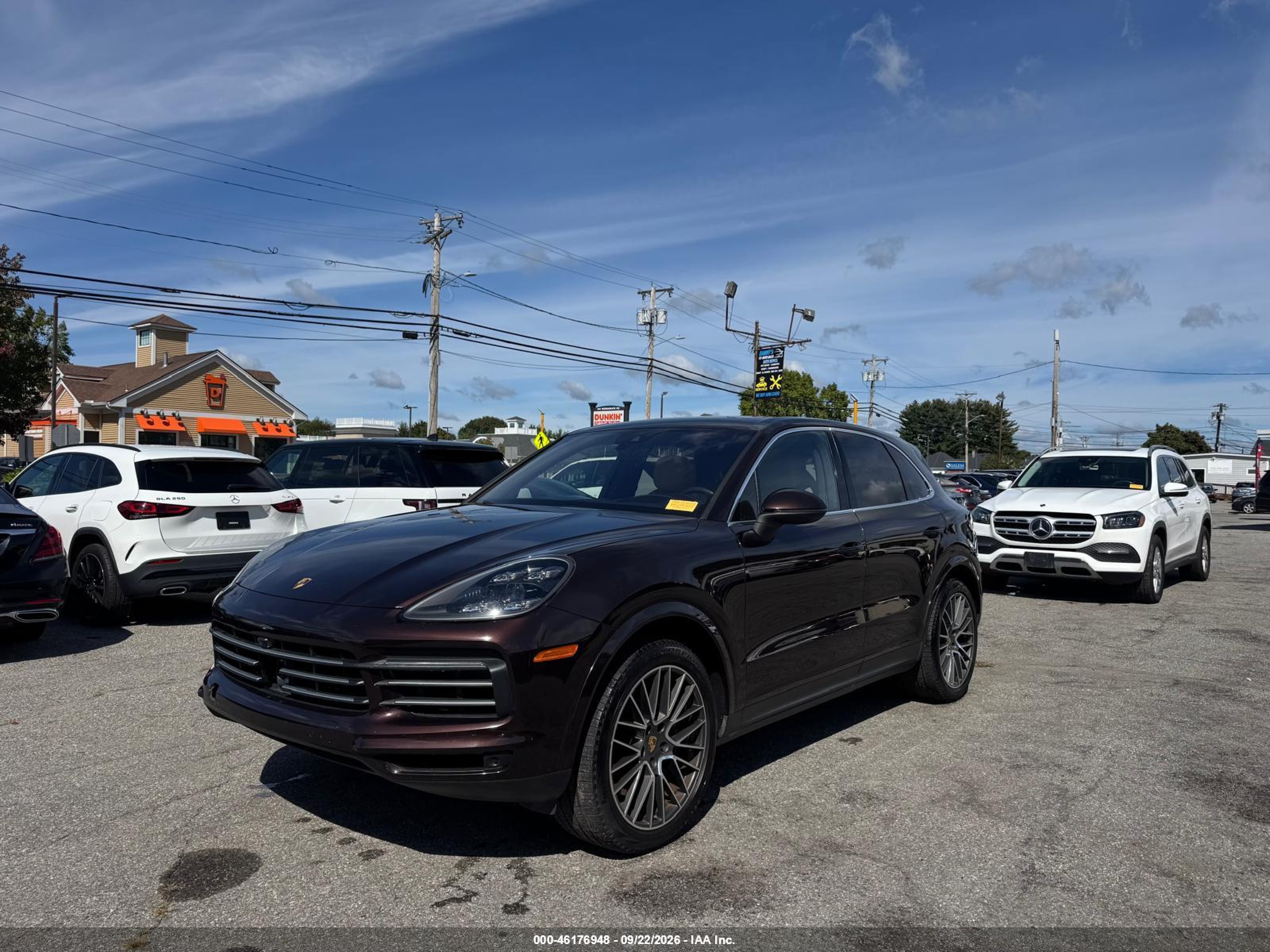 2021 Porsche Cayenne VIN WP1AA2AY2MDA03187 IAAI salvage auction — Unknown, Clear (Montana), sold $7,700 on 2026-10-07 (photo 2)