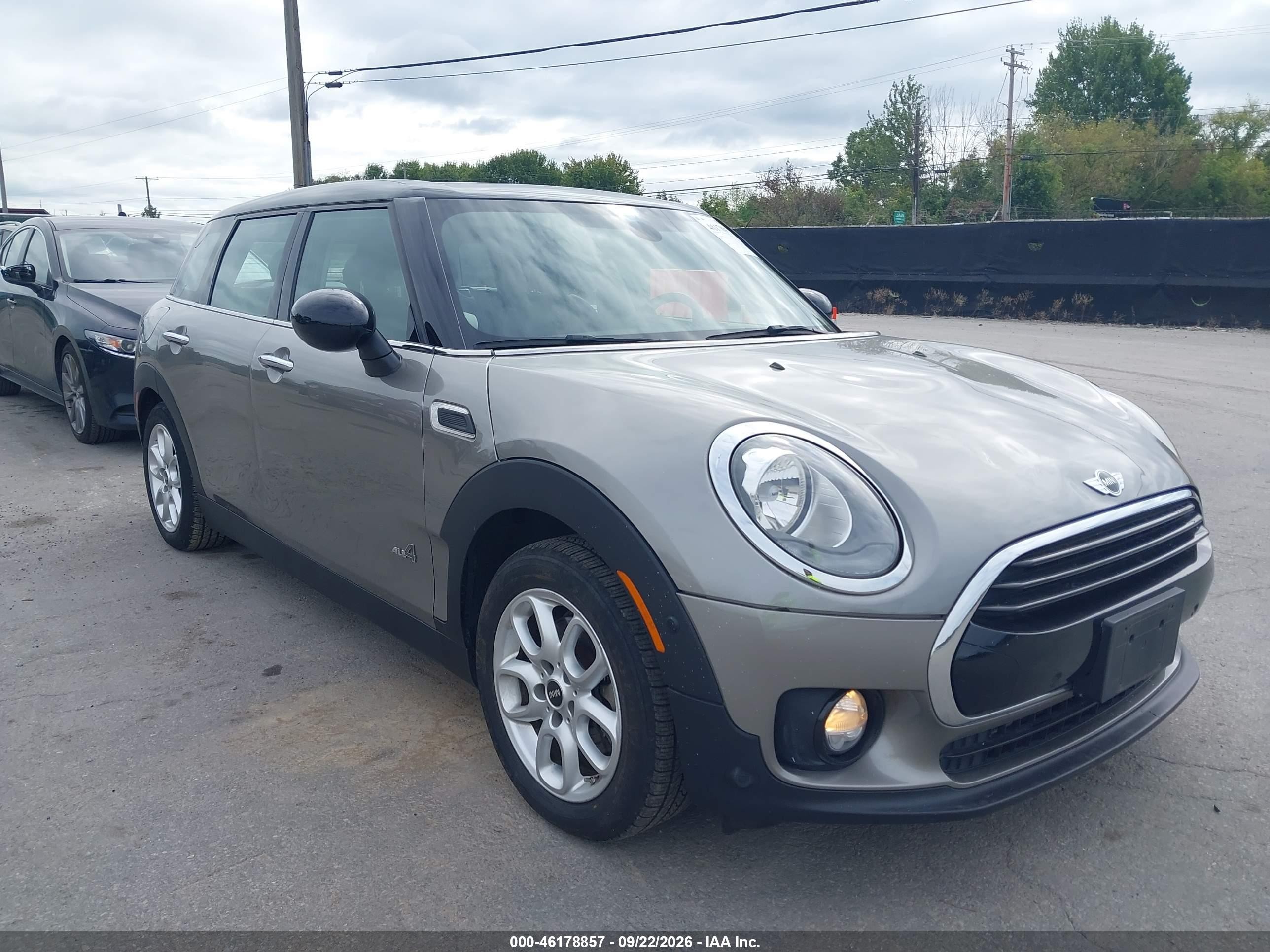 2017 Mini Clubman VIN WMWLU1C58H2F27279 IAAI salvage auction — Rear End, Salvage (Ohio), sold $4,150 on 2026-09-30 (photo 1)