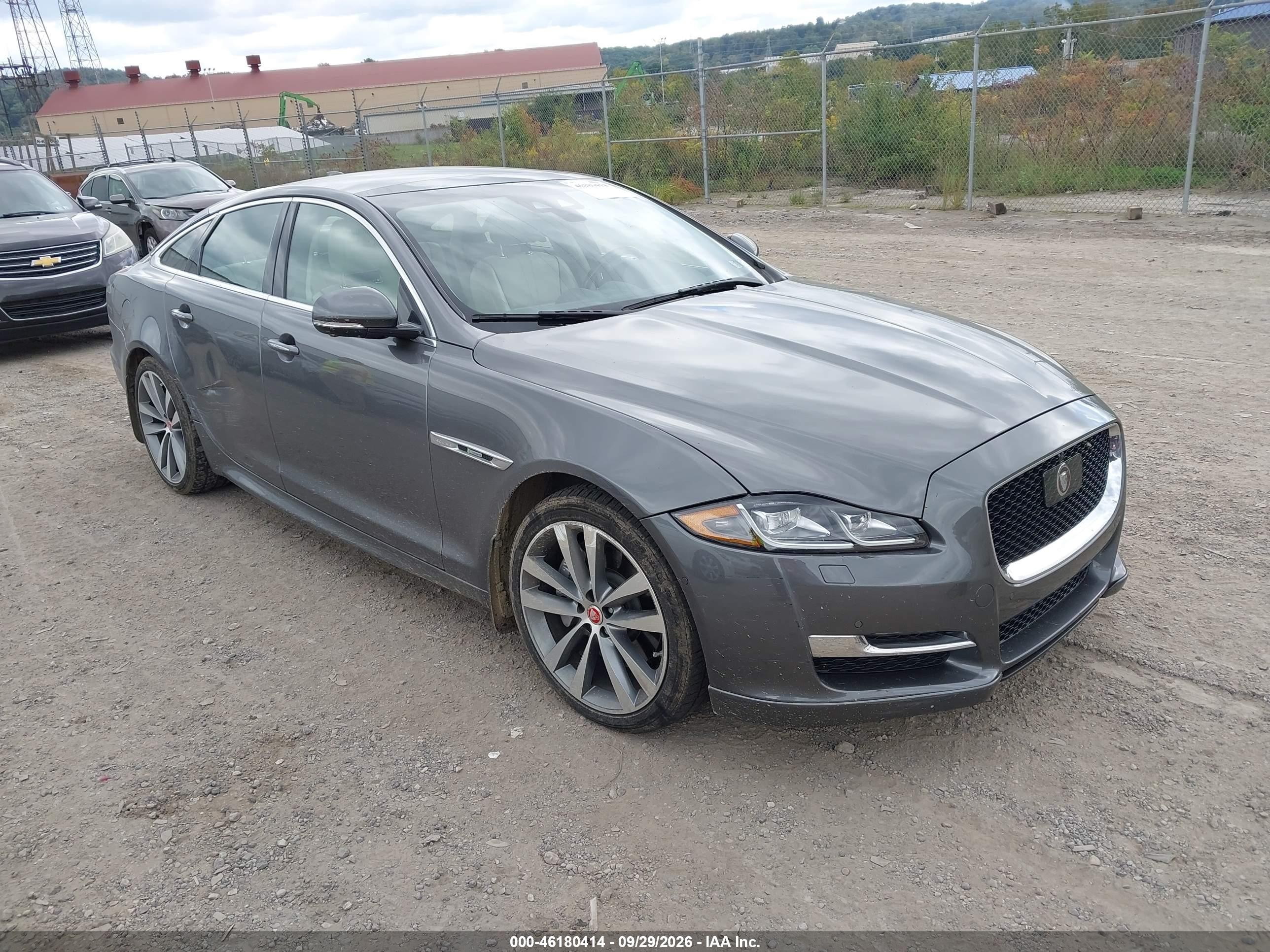 2019 Jaguar Xj VIN SAJWJ1CD8K8W20435 IAAI salvage auction — Side, Salvage (Pennsylvania), sold $13,600 on 2026-10-05 (photo 1)