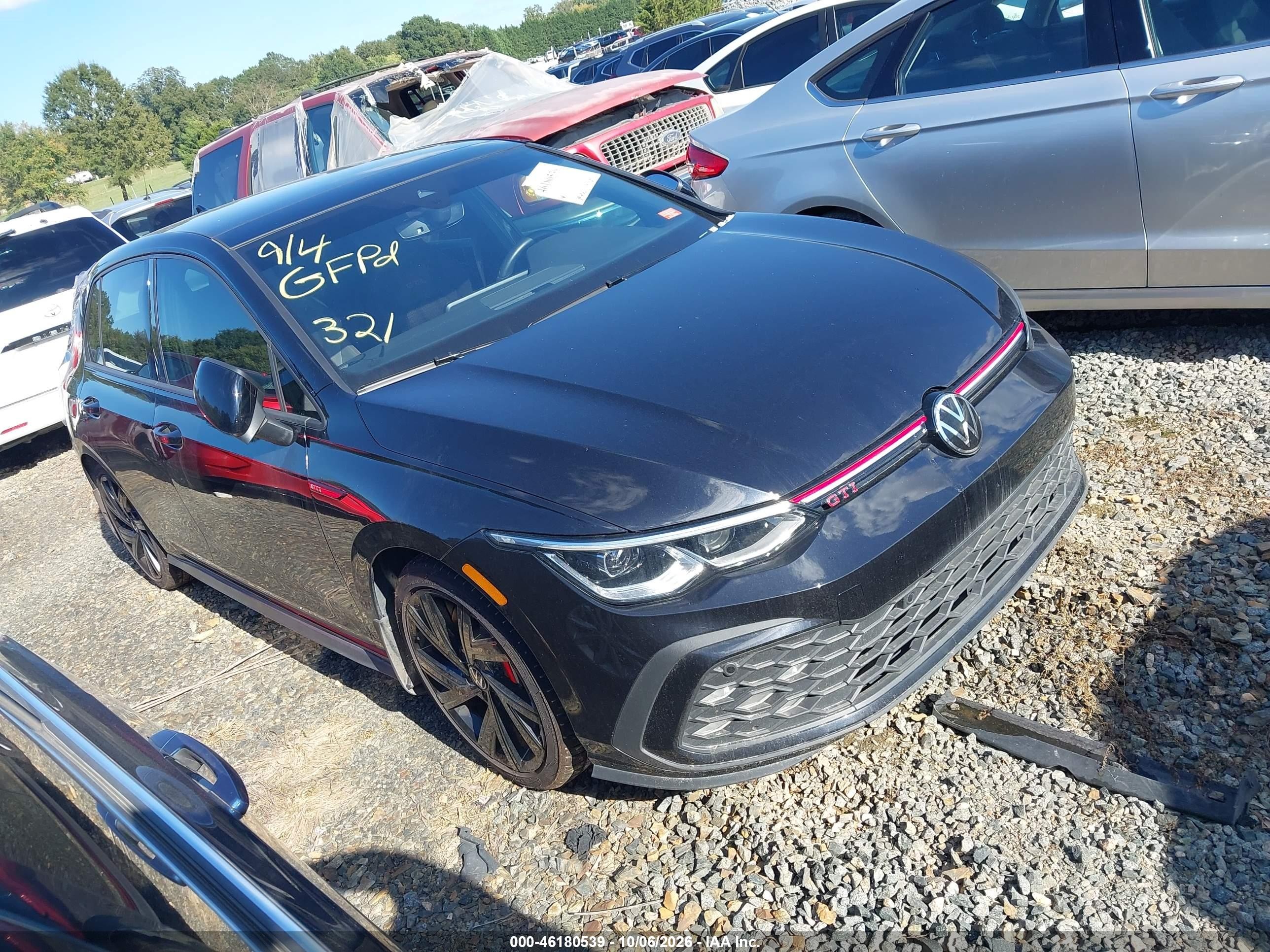 2023 Volkswagen Golf VIN WVWRA7CD9PW134749 — IAAI salvage auction photo