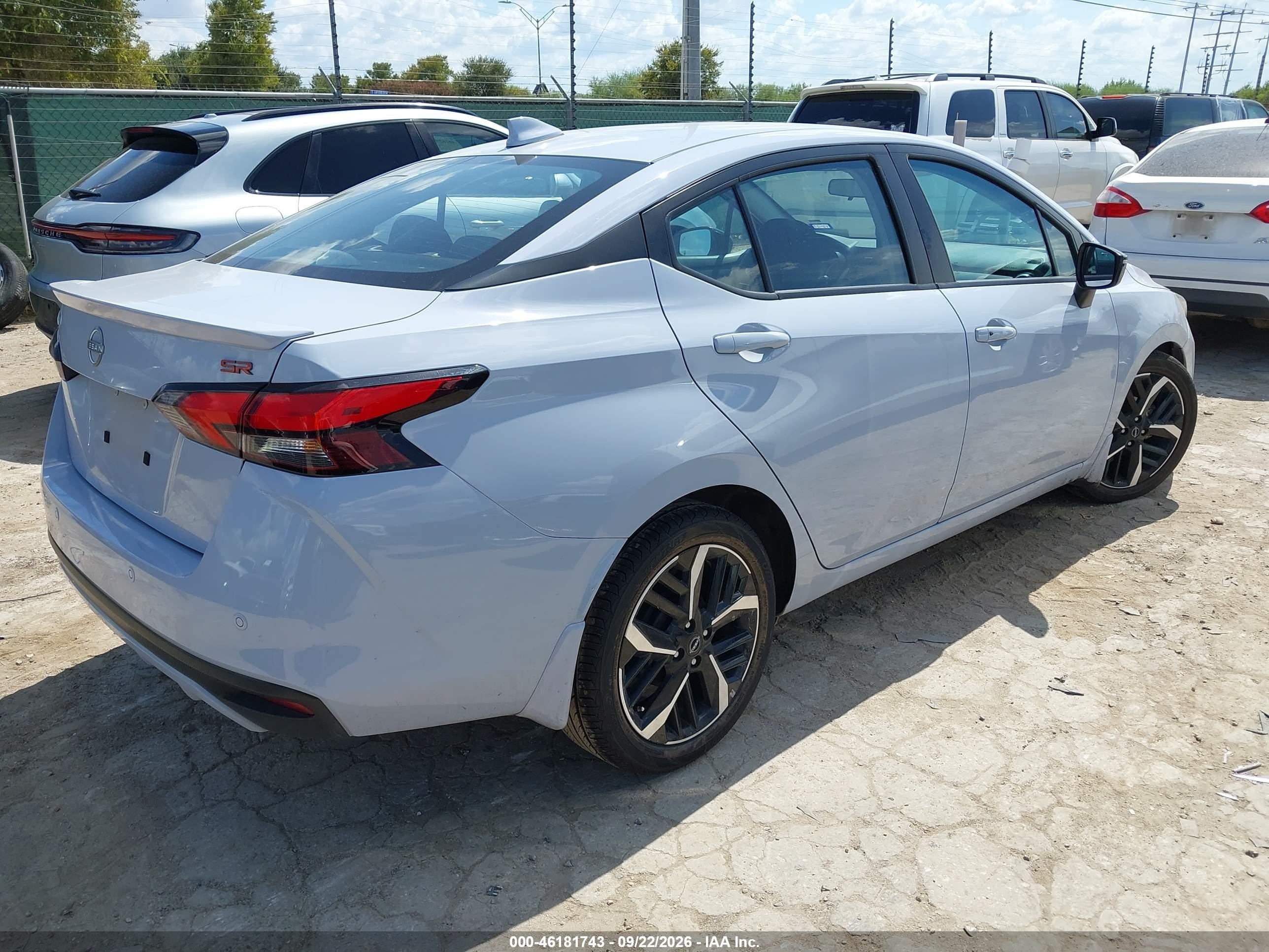 2024 Nissan Versa VIN 3N1CN8FV9RL926304 IAAI salvage auction — Suspension, Enterprise Vehicles Clear Only (Texas), sold $7,200 on 2026-09-25 (photo 4)