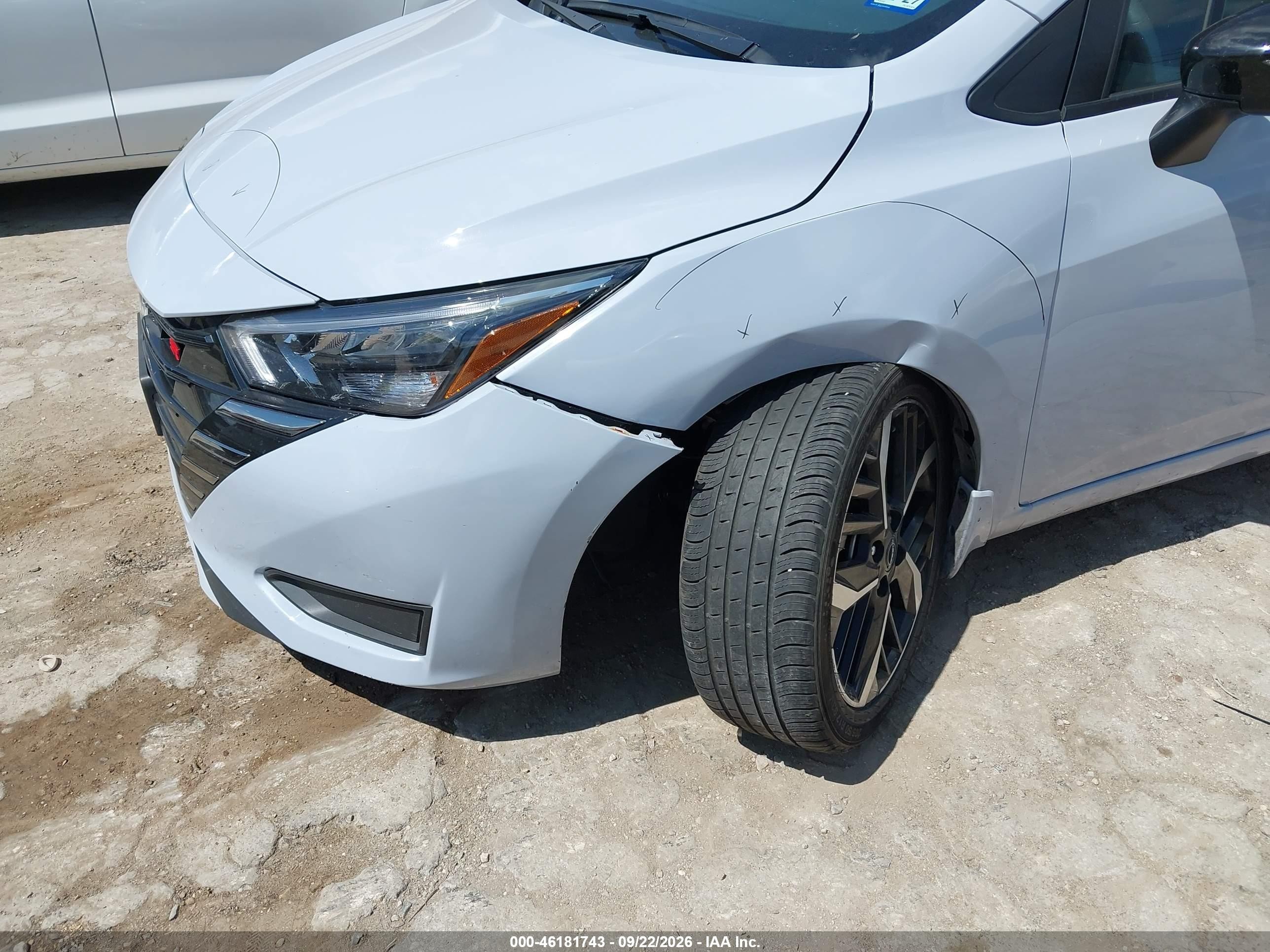 2024 Nissan Versa VIN 3N1CN8FV9RL926304 IAAI salvage auction — Suspension, Enterprise Vehicles Clear Only (Texas), sold $7,200 on 2026-09-25 (photo 6)
