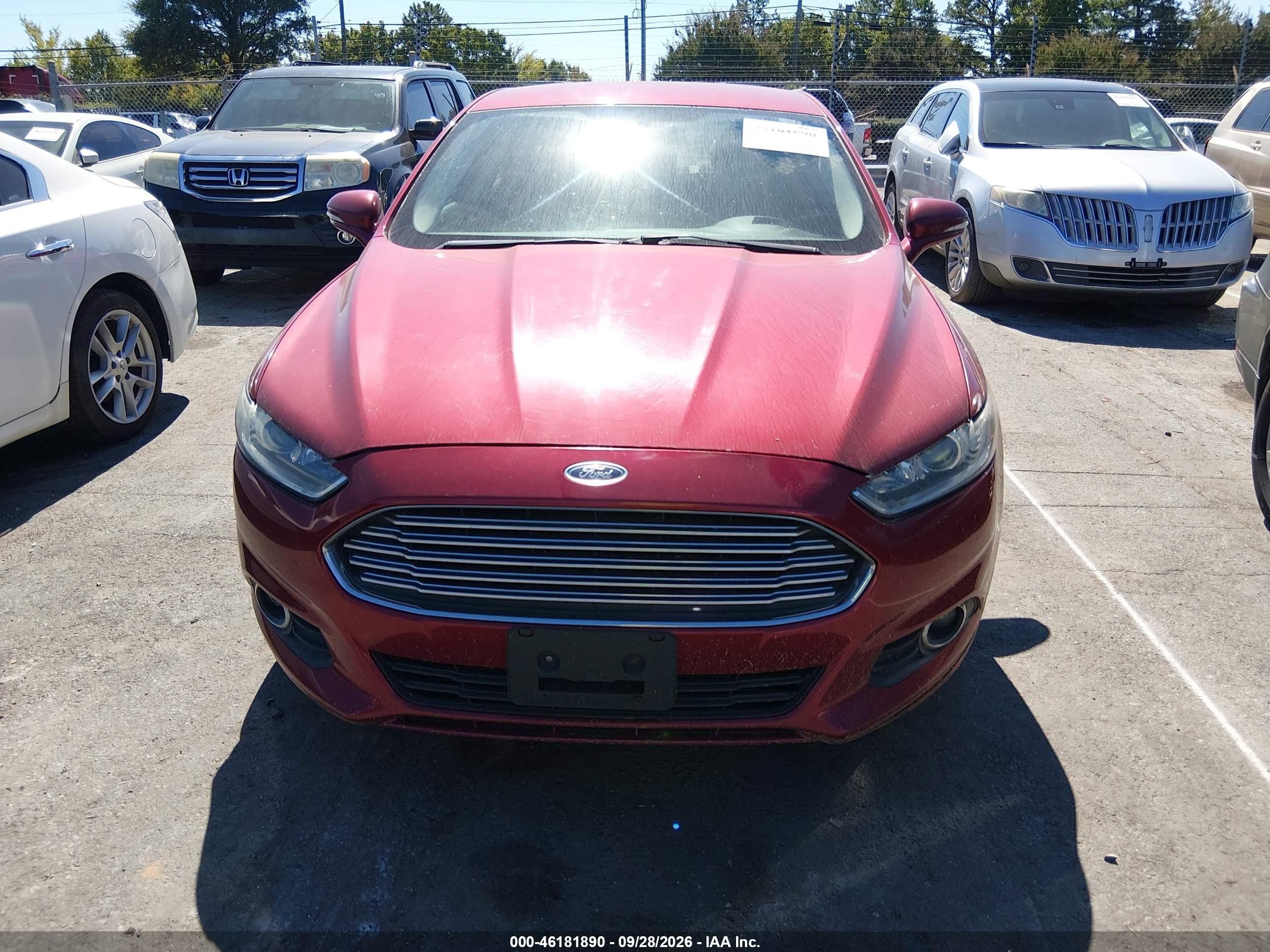 2016 Ford Fusion VIN 3FA6P0HD4GR194383 IAAI salvage auction — Normal Wear, Clear (Florida), sold $1,650 on 2026-10-22 (photo 6)