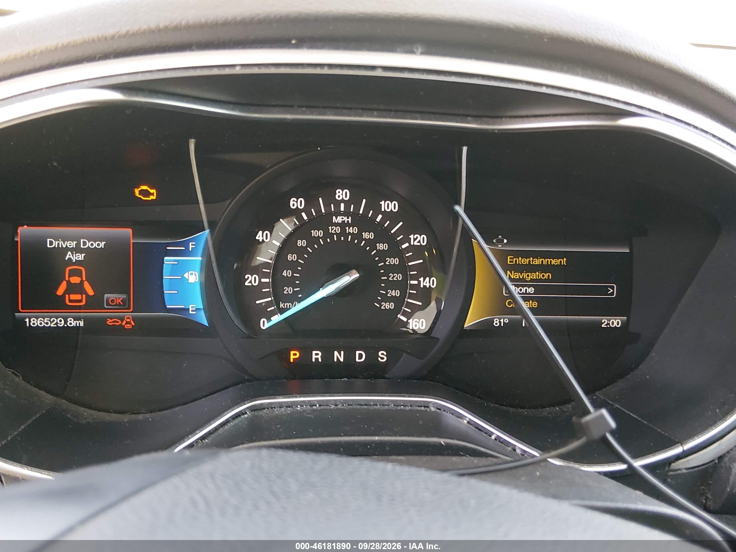 2016 Ford Fusion VIN 3FA6P0HD4GR194383 IAAI salvage auction — Normal Wear, Clear (Florida), sold $1,650 on 2026-10-22 (photo 7)