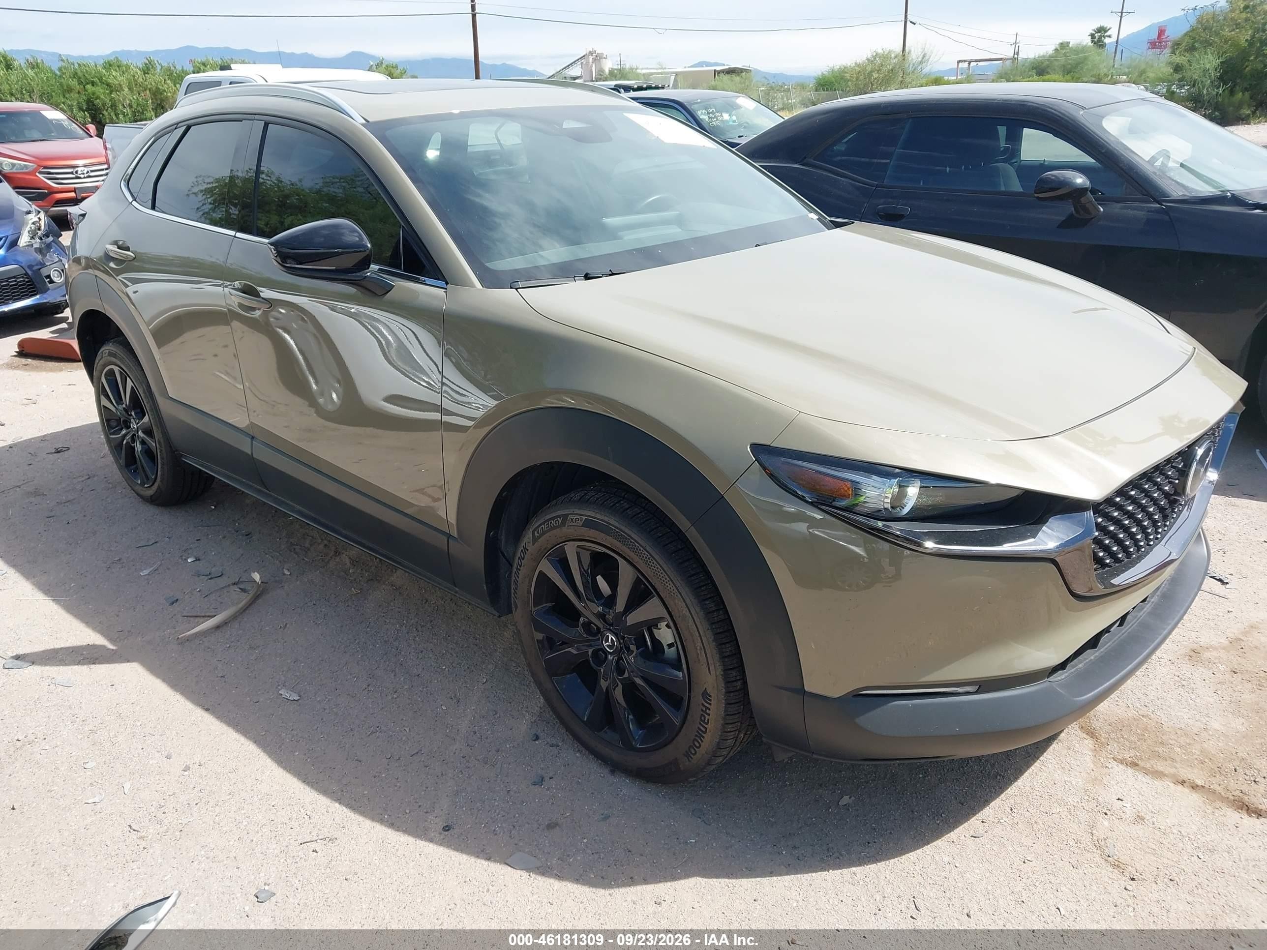 2024 Mazda Cx-30 VIN 3MVDMBXY2RM631404 IAAI salvage auction — Side, Salvage (Arizona), sold $9,400 on 2026-10-13 (photo 1)