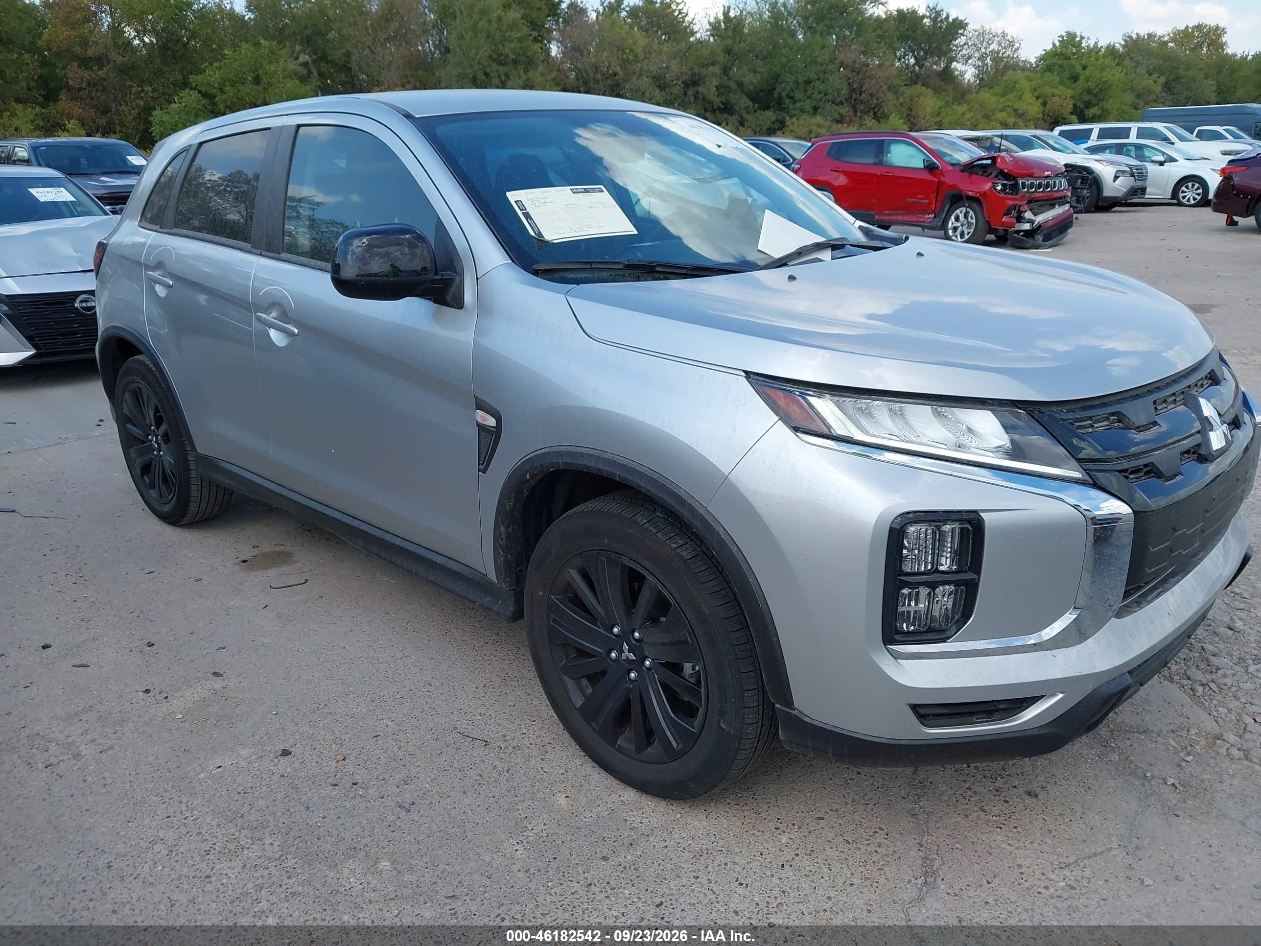 2026 Mitsubishi Outlander Sport VIN JA4ARUAU2TU007333 — IAAI salvage auction photo